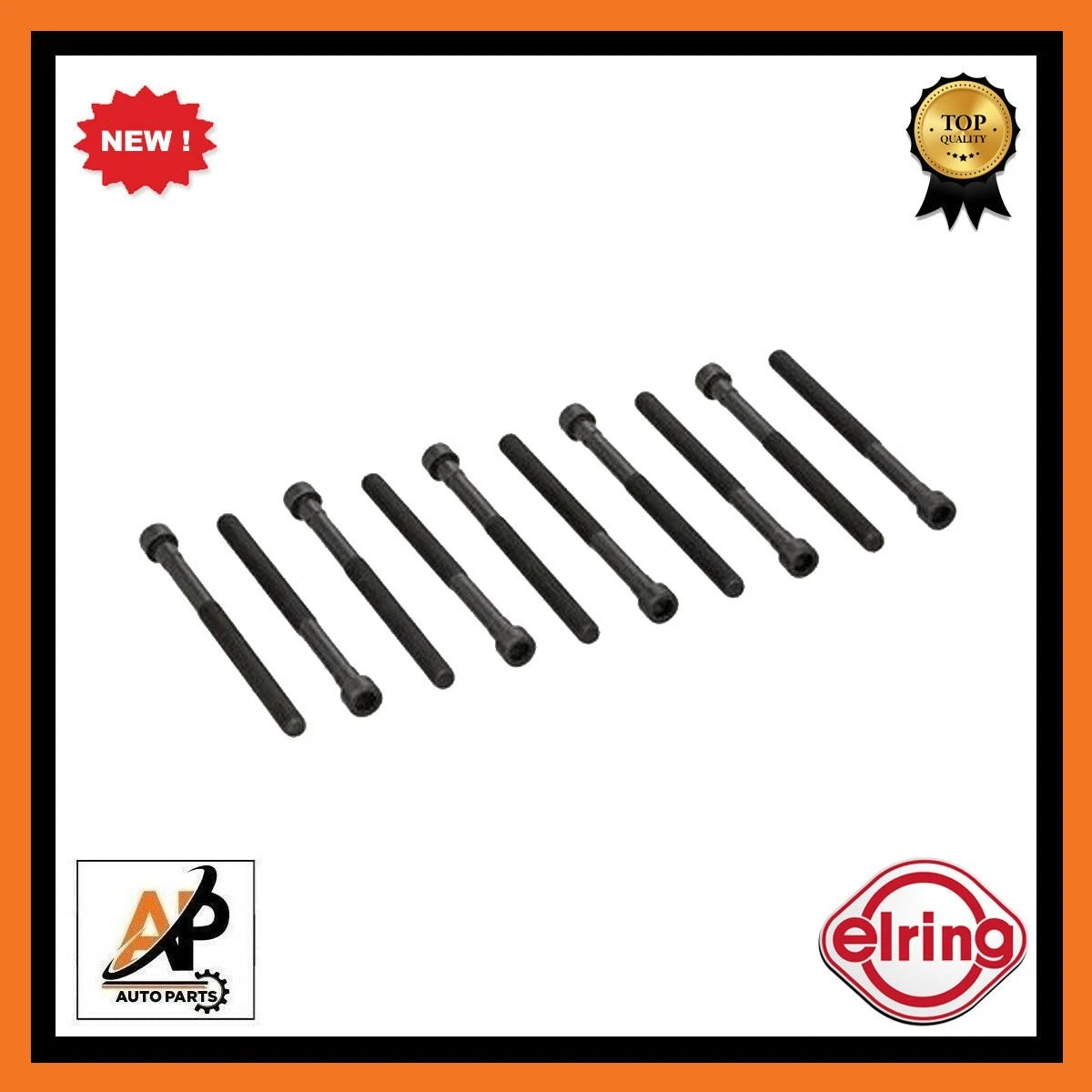 Cylinder Head Bolt Set OEM Replacement for Mercedes M119.971 (1968–1992)