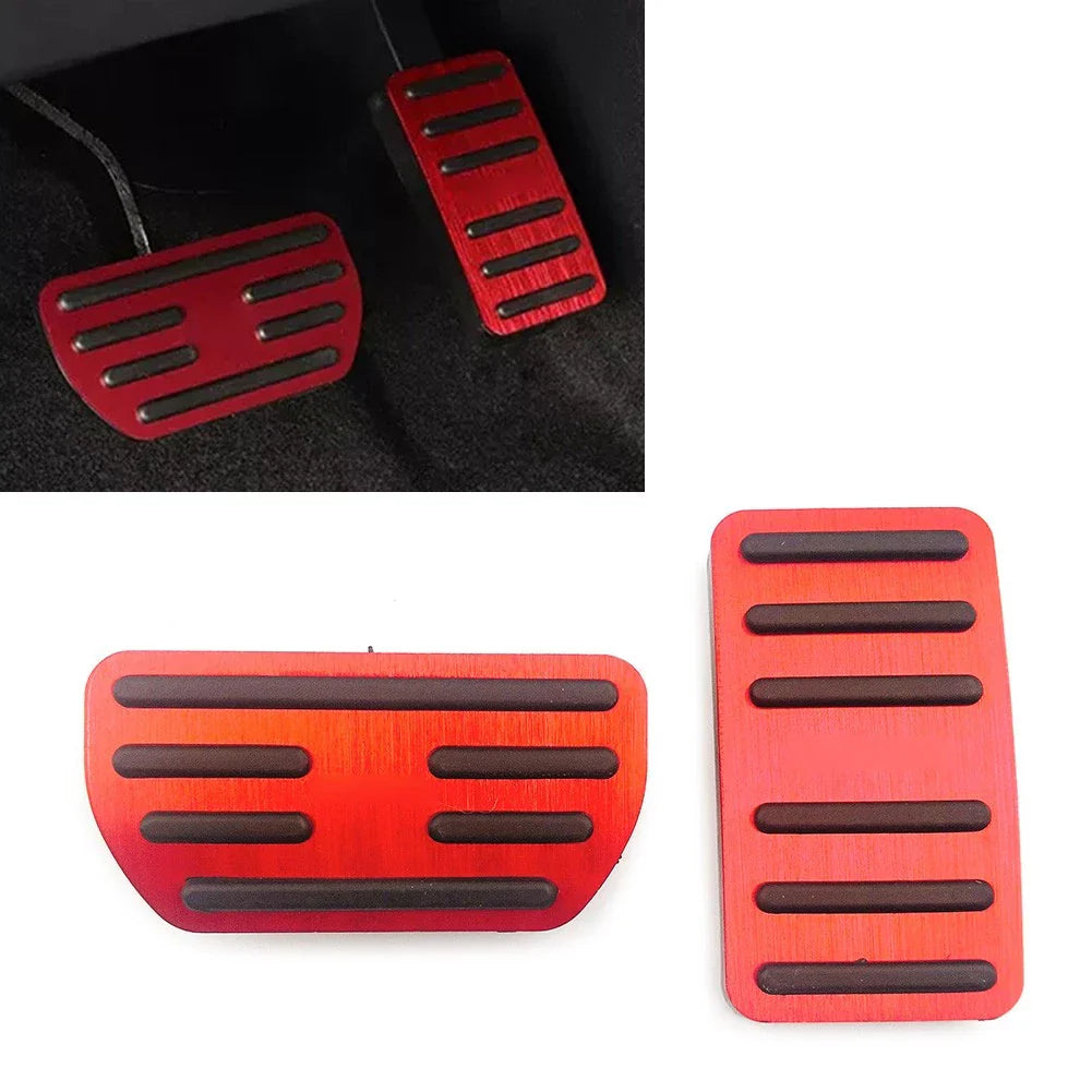 Stainless Steel Brake Gas Pedal Pad Cover for Haval H2 H4 H6 M6 F5 (2 pcs)