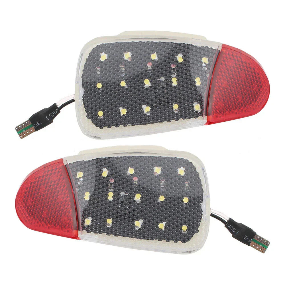 LED Inner Door Panel Lights Red & White for Ford F-150 F-250 (2004-2023)