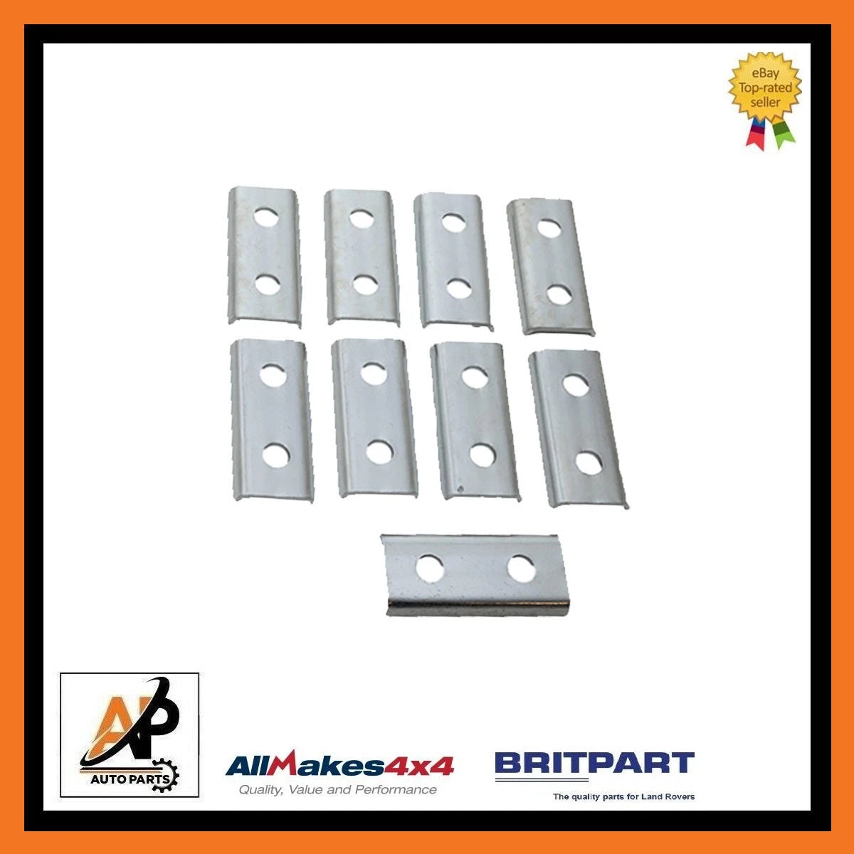Exhaust Clamp Plate Replacement for Land Rover Series 1 (1948–1958)