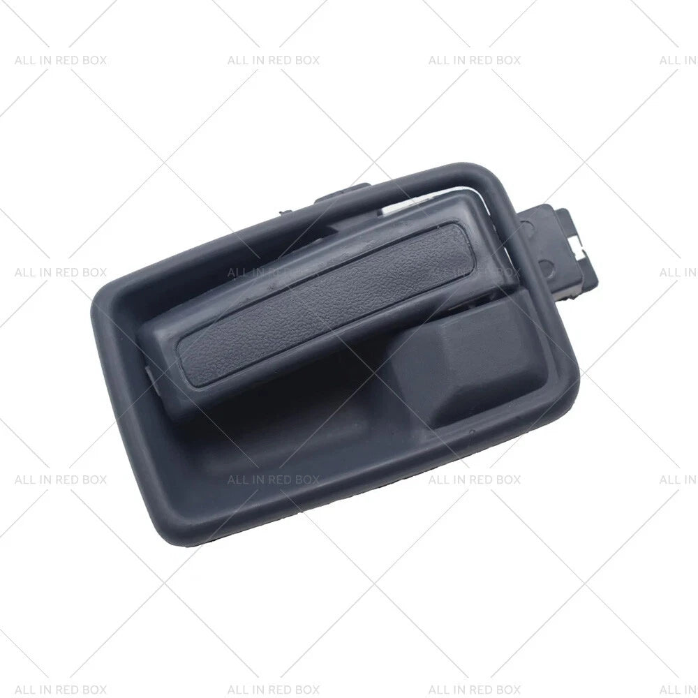 Black Left Hand Inner Door Handle w/ Case for Holden Rodeo KB TF (1981-2003)