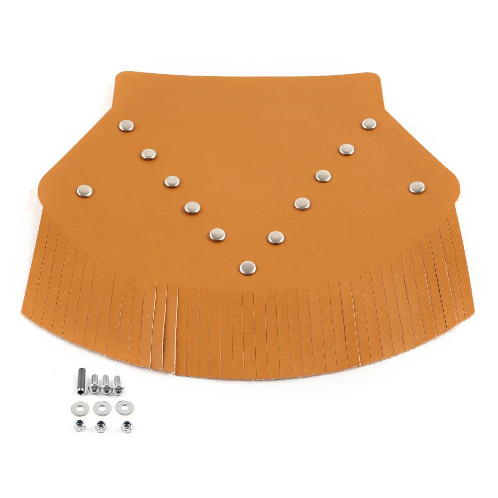 Rear Fender Mud Flap Cover Orange for Harley Sportster 883XL (2004-2023)