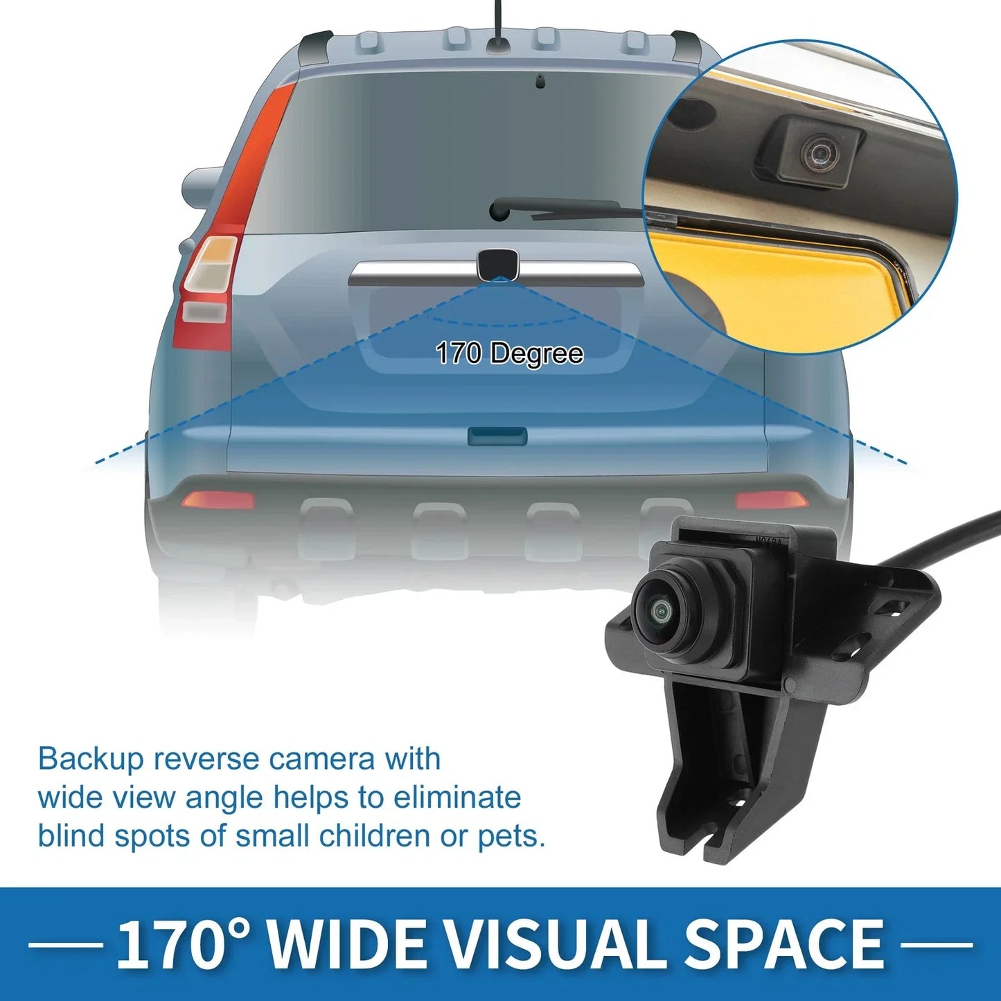 Rear View Park Assist Backup Camera for Hyundai Elantra (2021-2023)