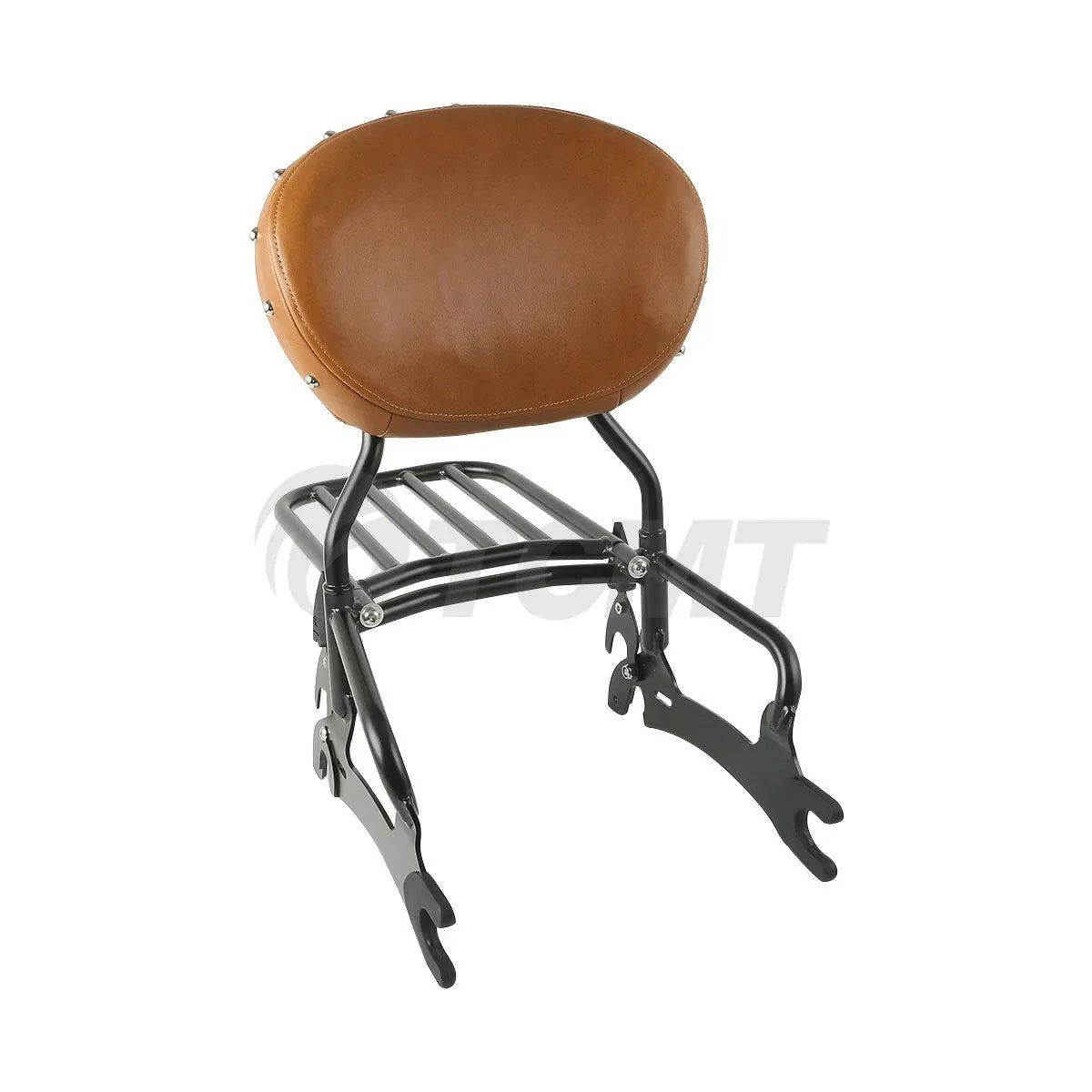 Backrest Sissy Bar Luggage Rack Mount Spools for Indian Chief Classic (14-18)
