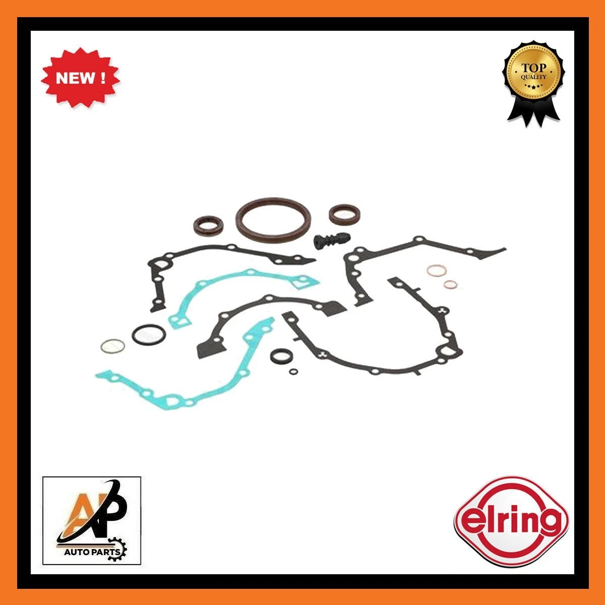 Crankcase Gasket Kit Replacement for Fiat 350 A1.000 (1961–1964)