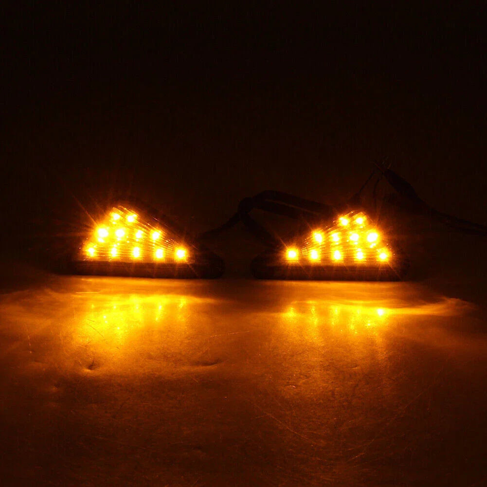 Amber LED Turn Signal Lamp for Kawasaki Ninja ZX6R (1998-2006)