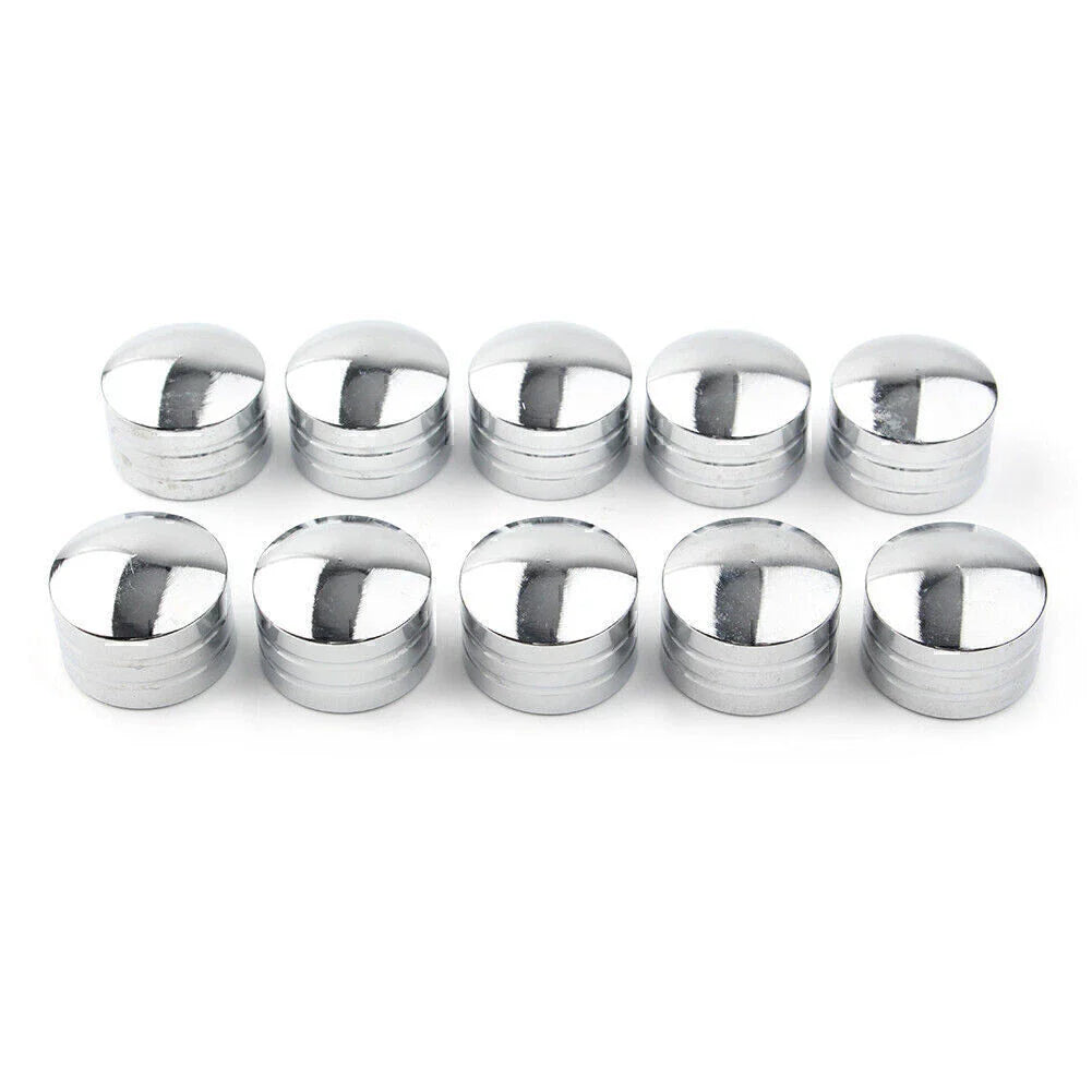 11mm CNC Inner Middle Motor Bolt Topper Caps Covers for Harley