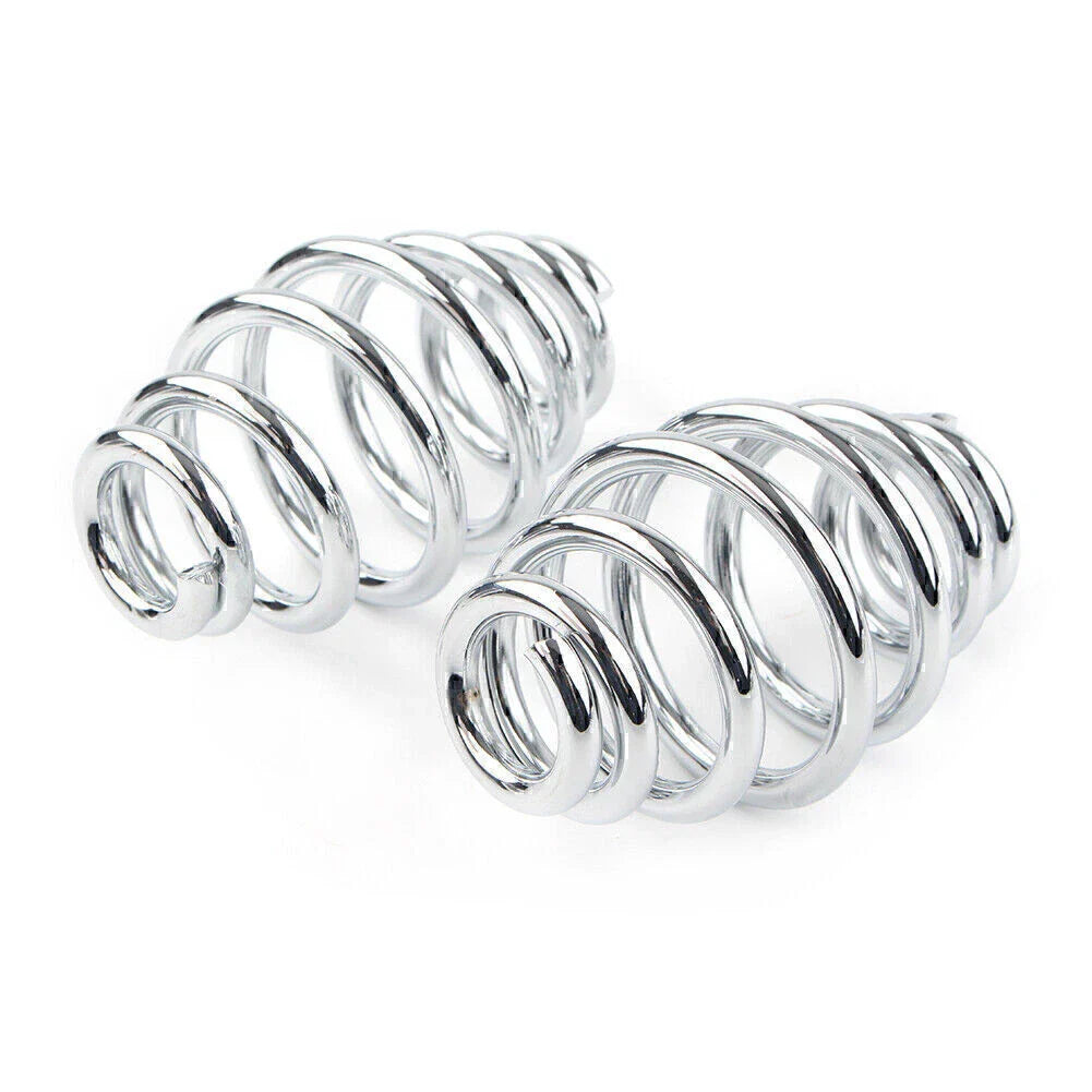 3" Barrel Coiled Solo Seat Springs for Harley Chopper Bobber Softail