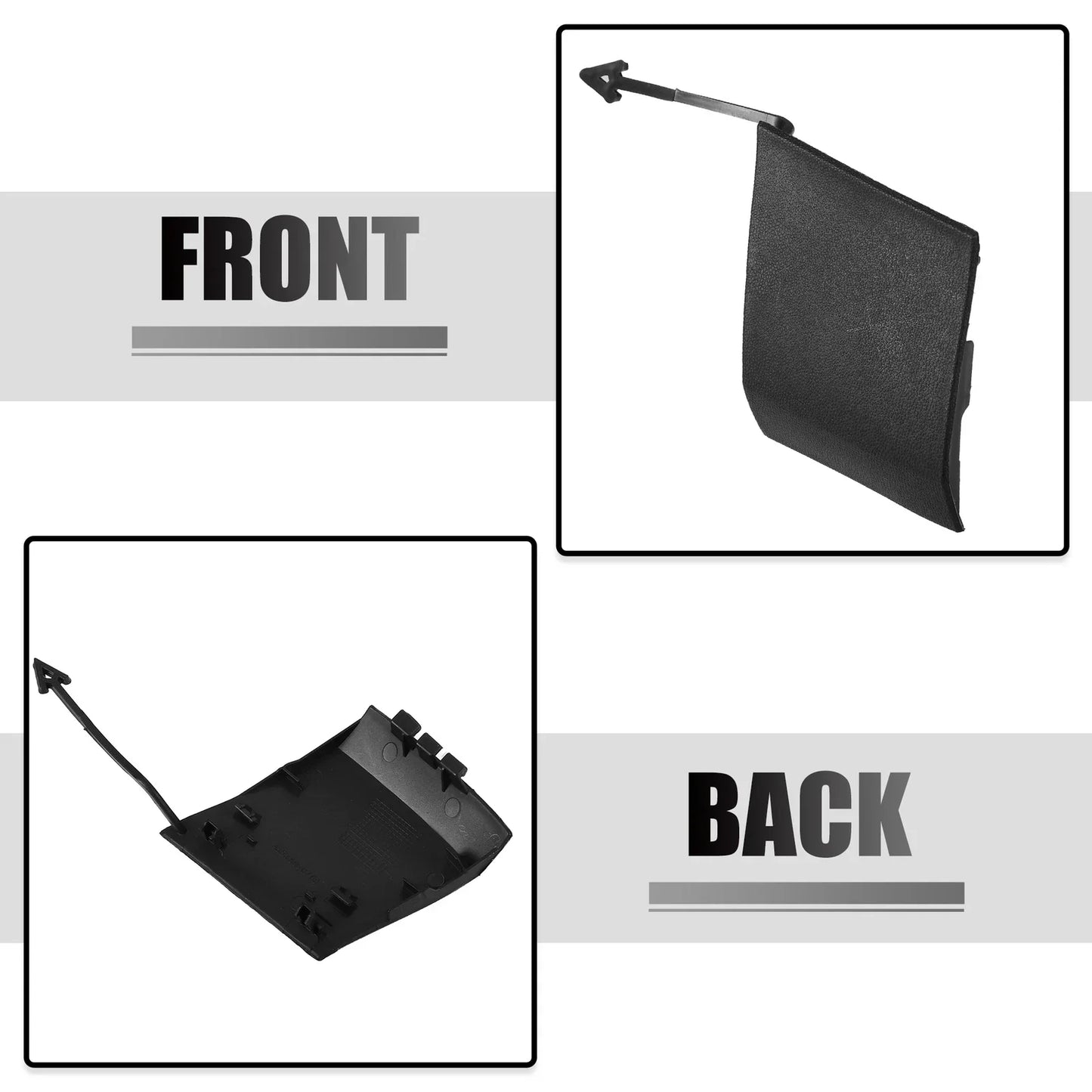 Rear Bumper Tow Eye Hook Cover for Mercedes-Benz GLC 300 (2016-2023)