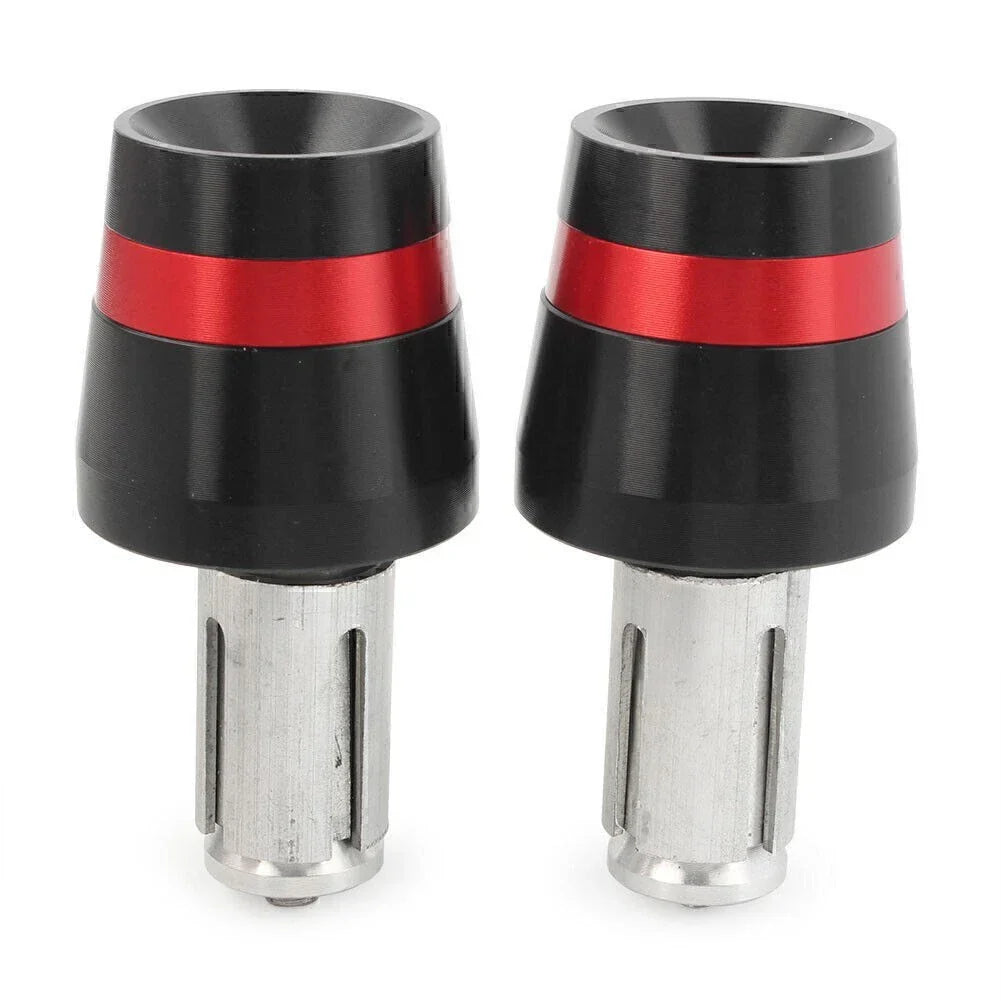 26mm Handlebar Grips End Plugs for Harley BMW Ducati Honda