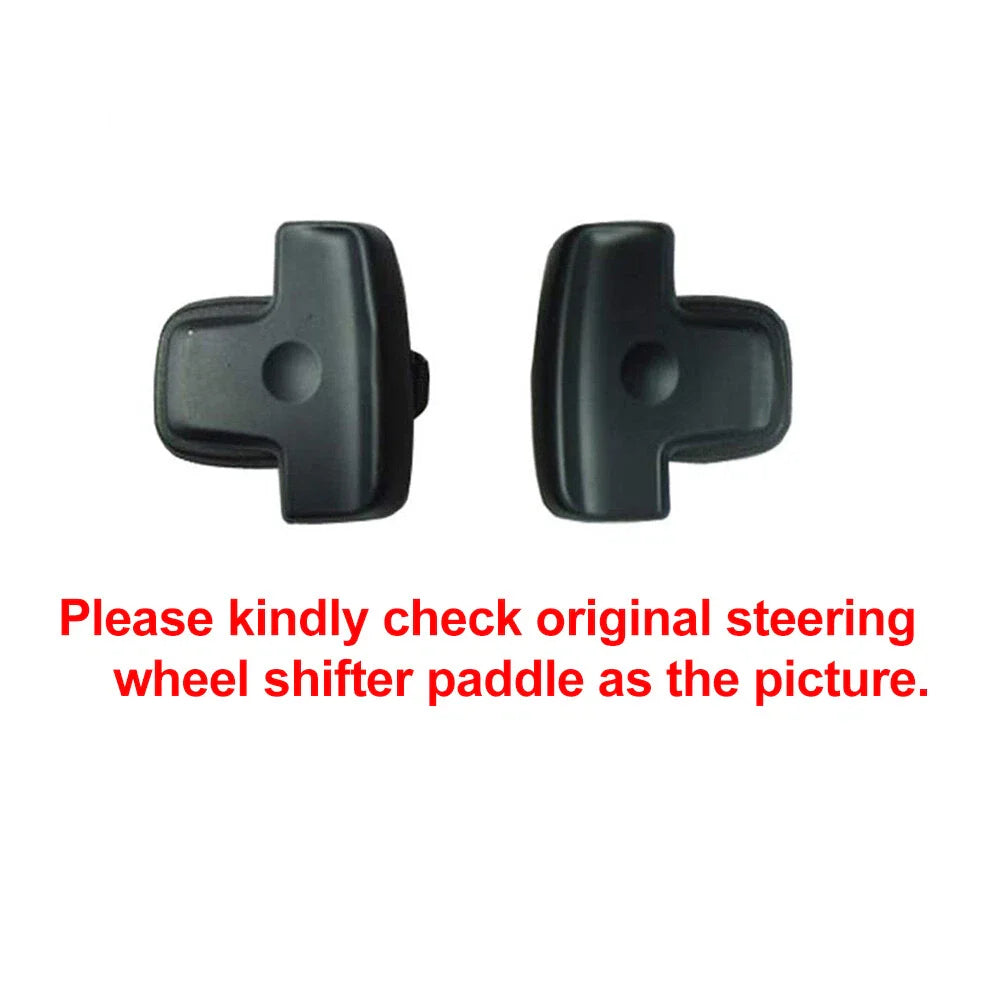 Black Steering Wheel Paddle Shifter Extensions for Benz A B C E M R S CLA CLS GLA