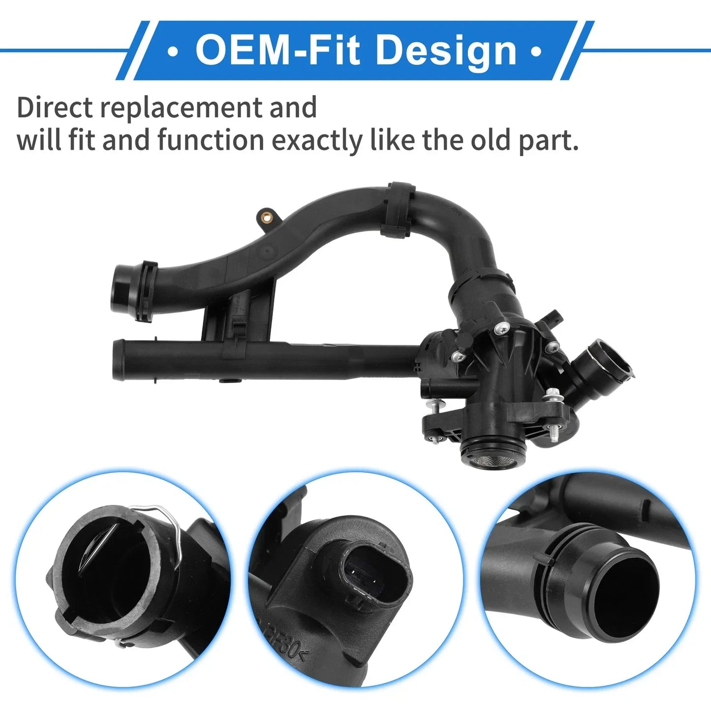 Engine Coolant Thermostat Housing for Mercedes-Benz C300 (2015-2018)