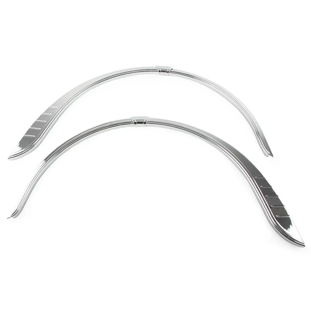 Rear Fender Flares Trim Accent Chrome for Harley Tri-Glide Ultra (2009-2023)