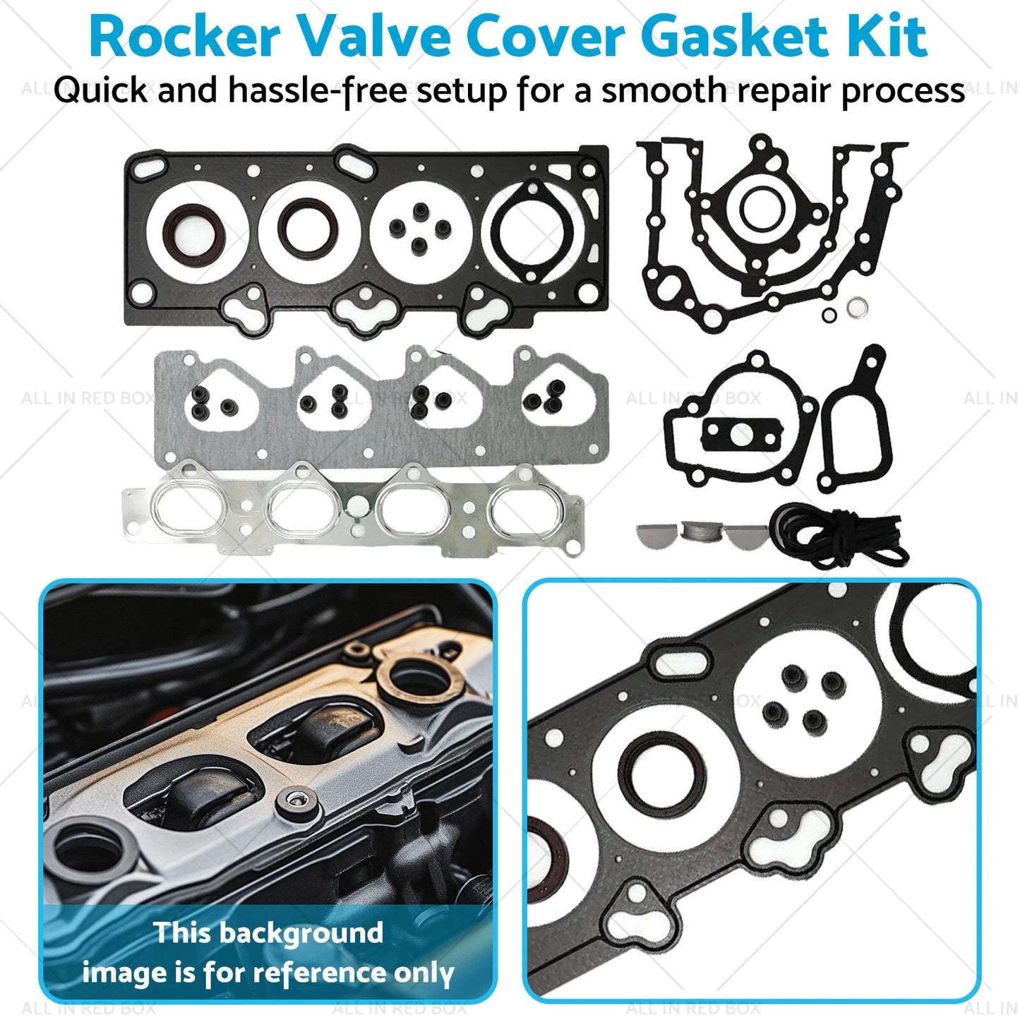 Rocker Valve Cover Gasket for Hyundai i30 FD, Tucson JM, G4GC 2.0L (2006-2012)