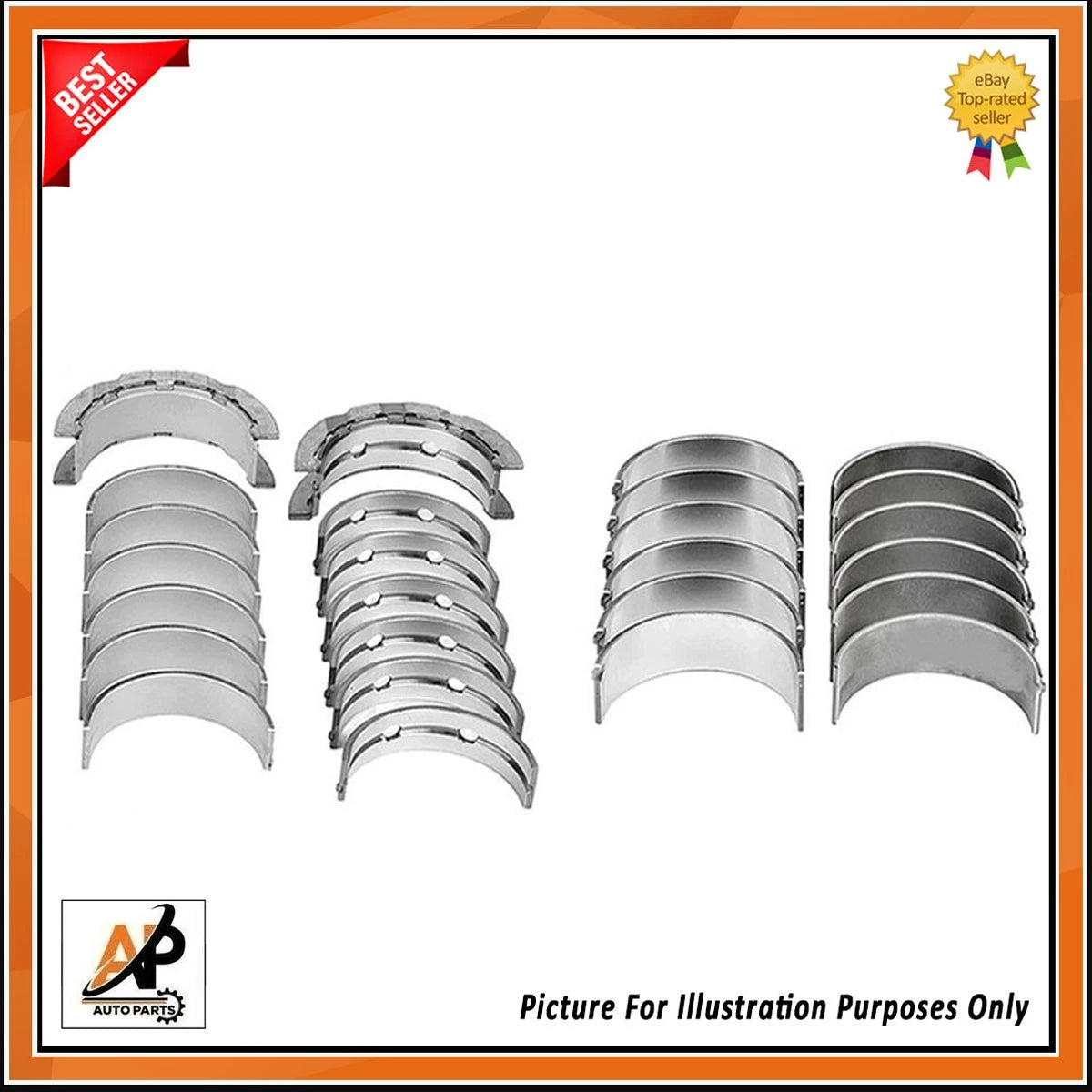 Forged Crankshaft and Bearing for BMW X4 X5 X6 3.0 Diesel N57 (2010-2022)