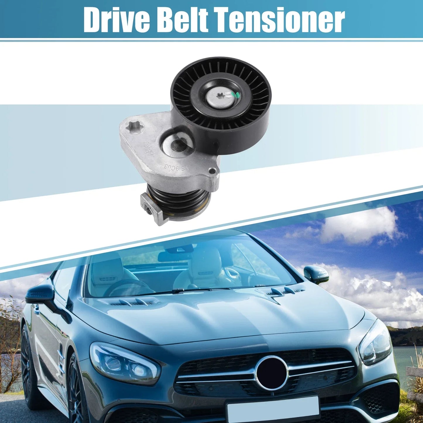 Belt Tensioner Pulley for Mercedes-Benz C250 (2012-2015)