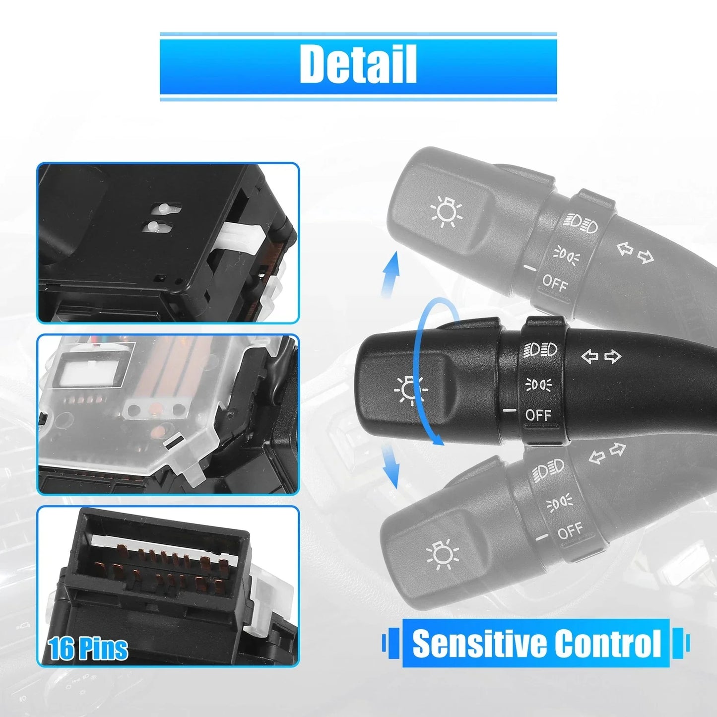 Multifunction Turn Signal Wiper Switch for Hyundai Elantra (2004)