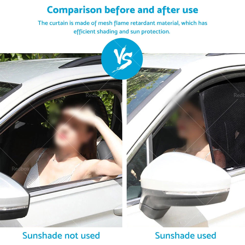 Rear Window Sun Shades for Ford Ranger (2011-2022)