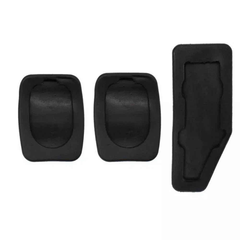 3 x Brake Clutch Accelerator Pedal Rubber Pad Covers for Suzuki Swift (2004-2010)