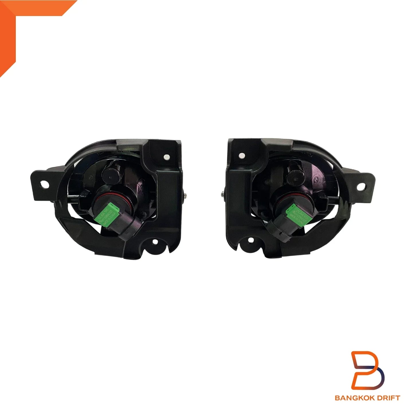 Fog Lamp Spot Light for Mazda BT-50 Ute (2009-2011) Black Cover Trim