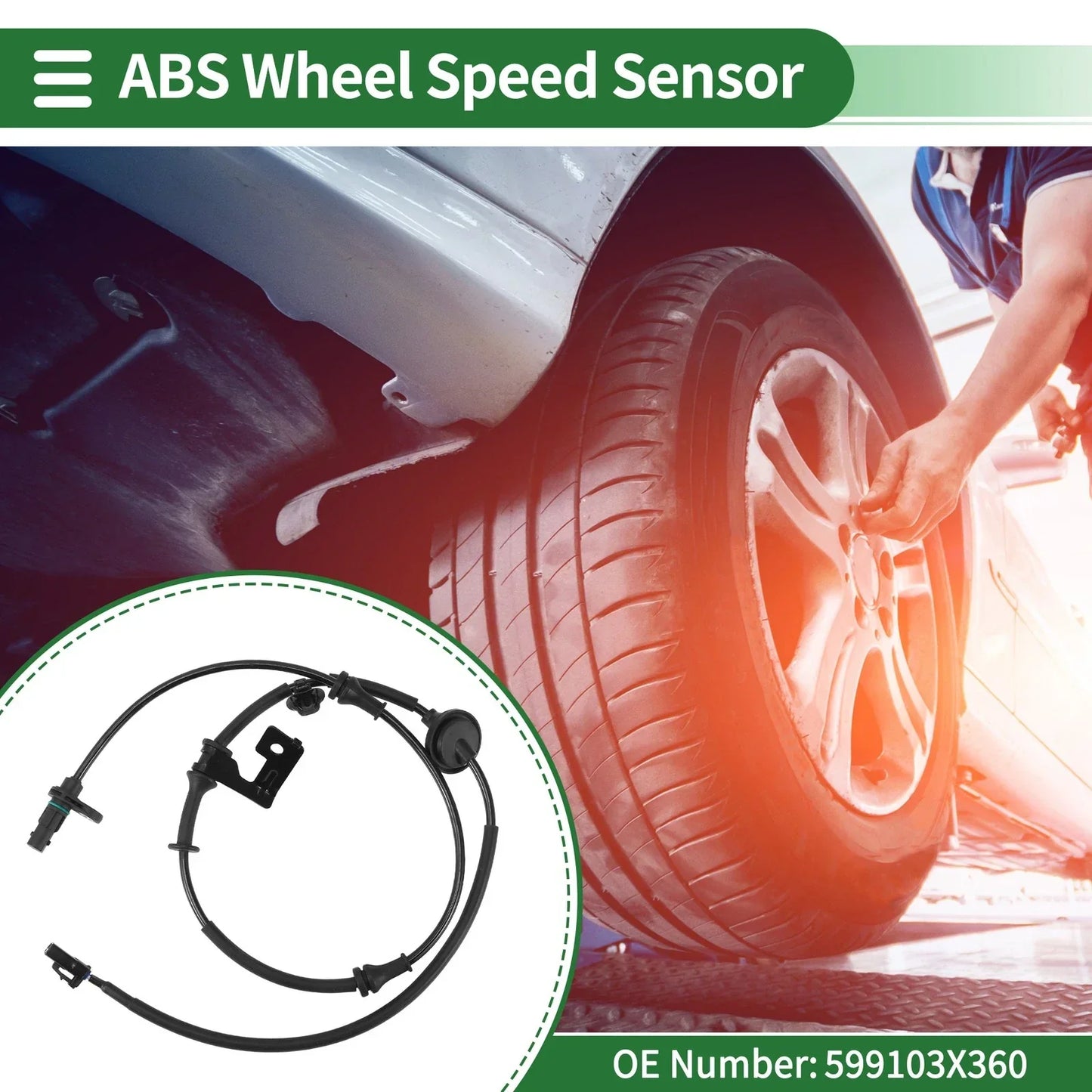ABS Wheel Speed Sensor for Hyundai Elantra (2015-2016)