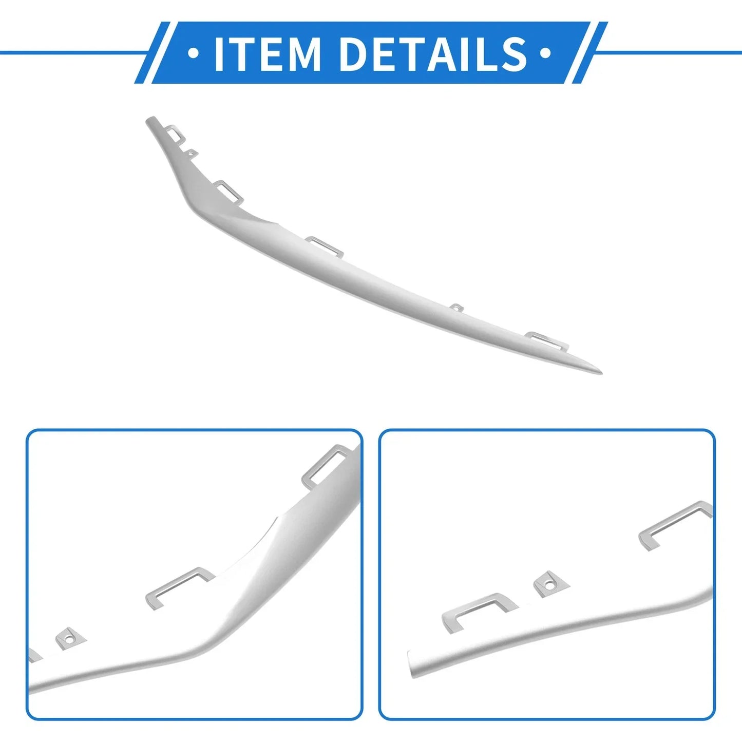 Bumper Grille Trim Garnish for Mercedes-Benz W117/CLA 2017-2019