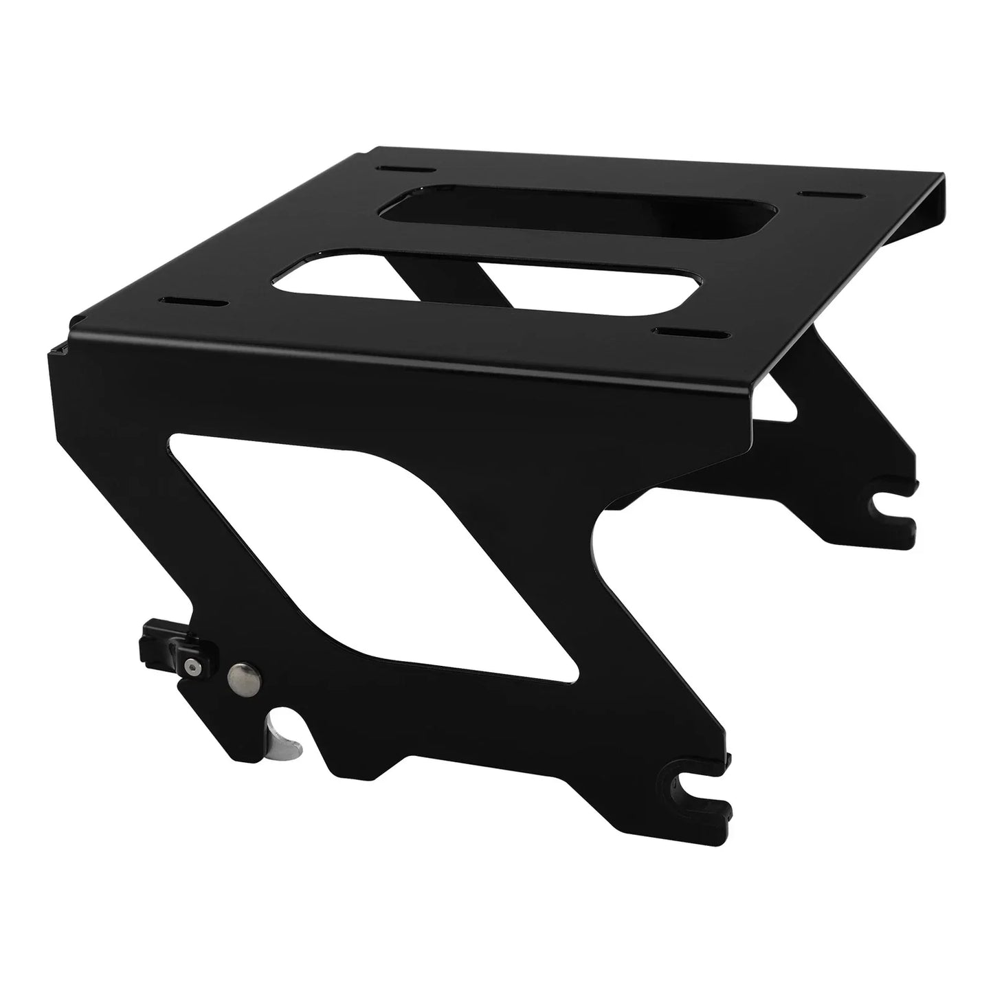 Black Solo Luggage Mount Rack for Harley Low Rider FXLRS FXLRST (2022-2024)