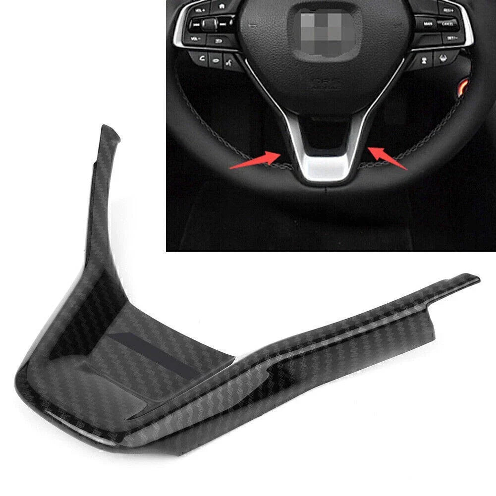 Carbon Fiber Steering Wheel Frame Cover for Honda Accord (2018-2019)