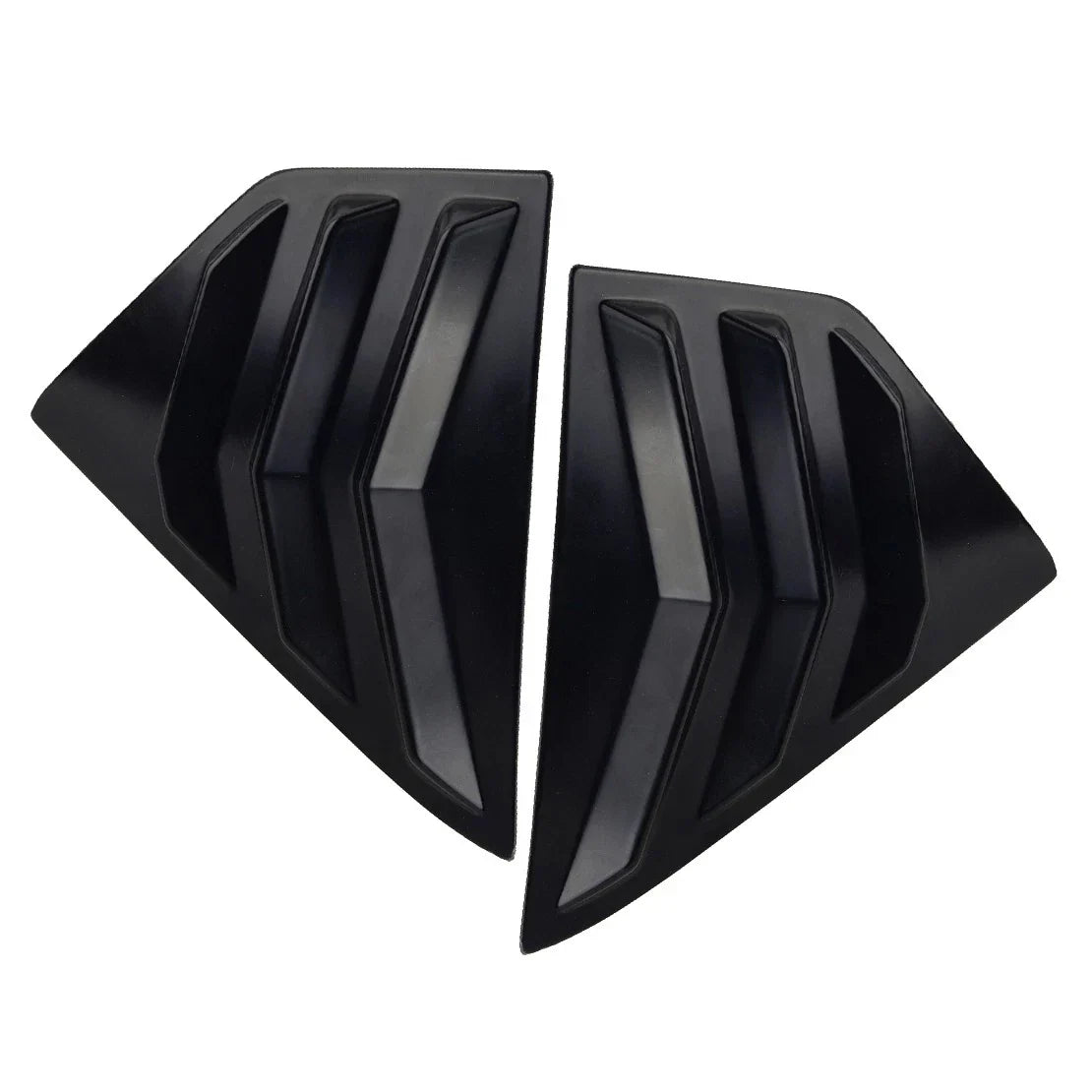 2 x Rear Window Louvers for Nissan Kicks (2017-2021)