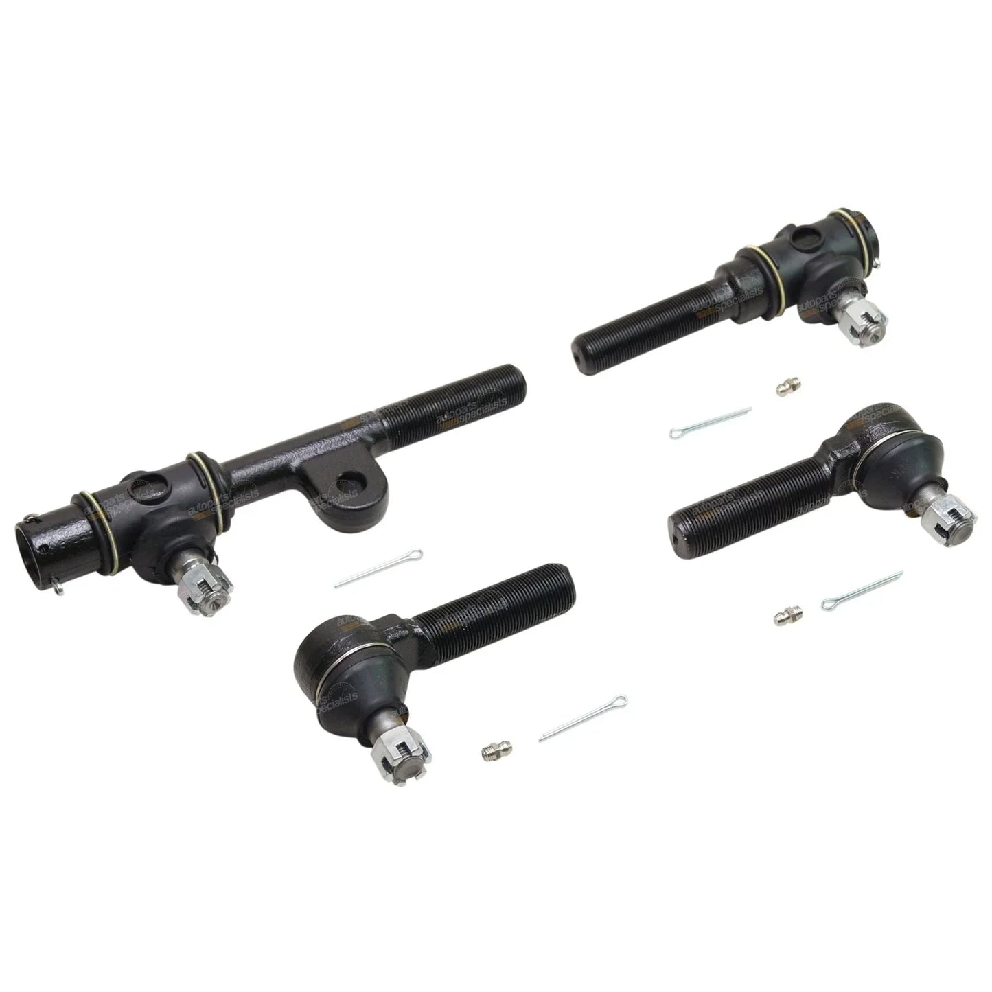 4pc / Steering Tie Rod Relay Rod End Kit for Landcrusier VDJ76 VDJ78 VDJ79 4x4 V8