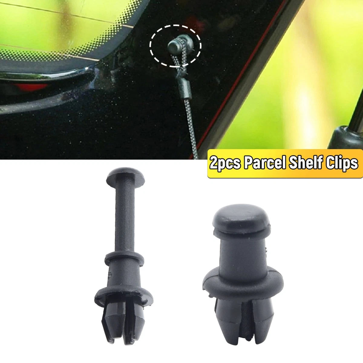 Parcel Shelf Holding Strap Retainer Clip for VW Tiguan 5N (2008–2015)