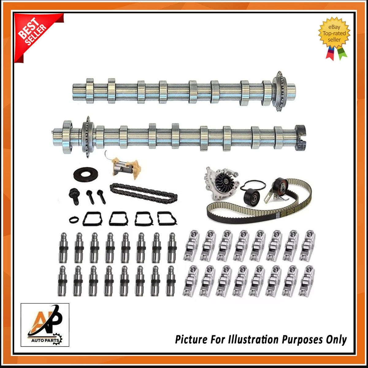 Exhaust Camshaft Inlet with Rebuild Kit for Vauxhall 1.5L (2005–2019)