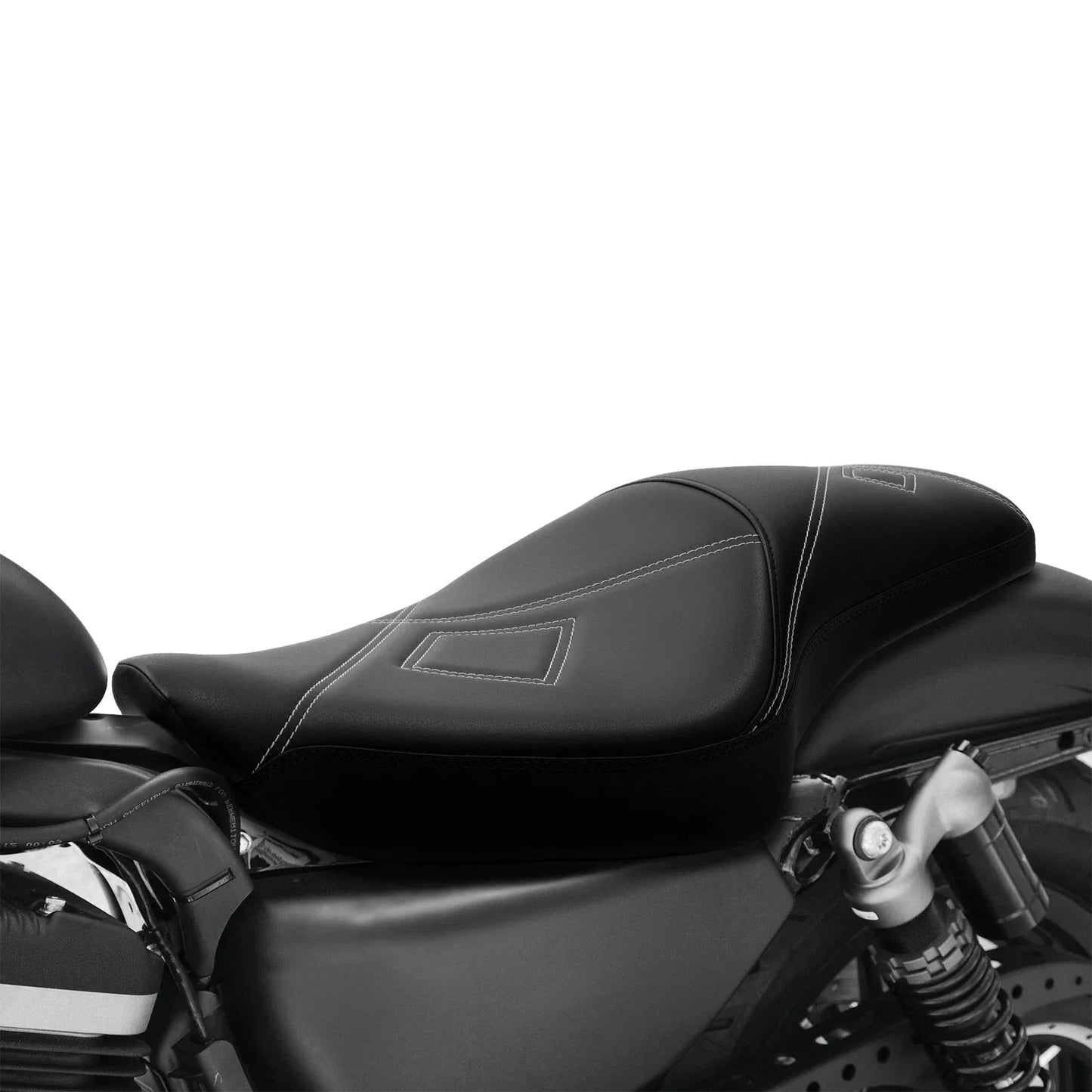 Rider & Passenger Seat for Harley Sportster XL883 1200 48 72 (2004-2022)