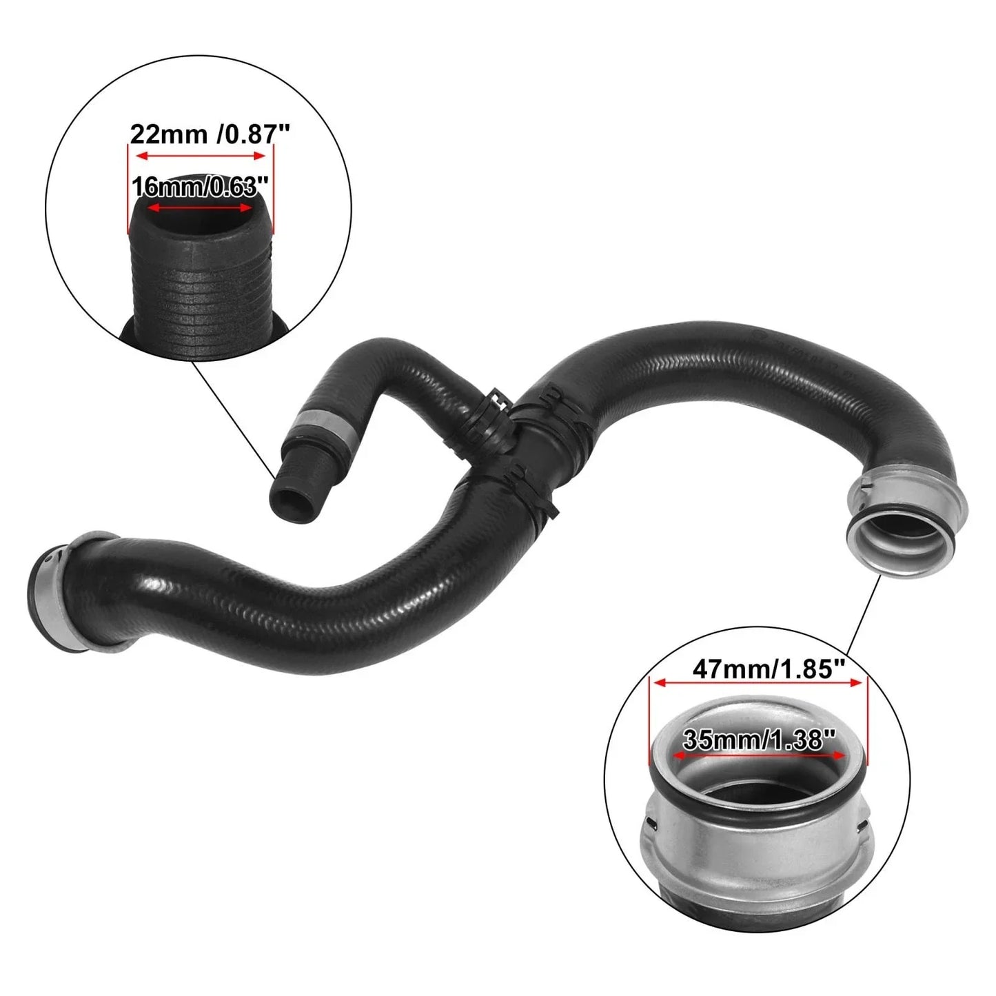 Lower Radiator Coolant Hose for Mercedes-Benz GLK350 (2010-2012)
