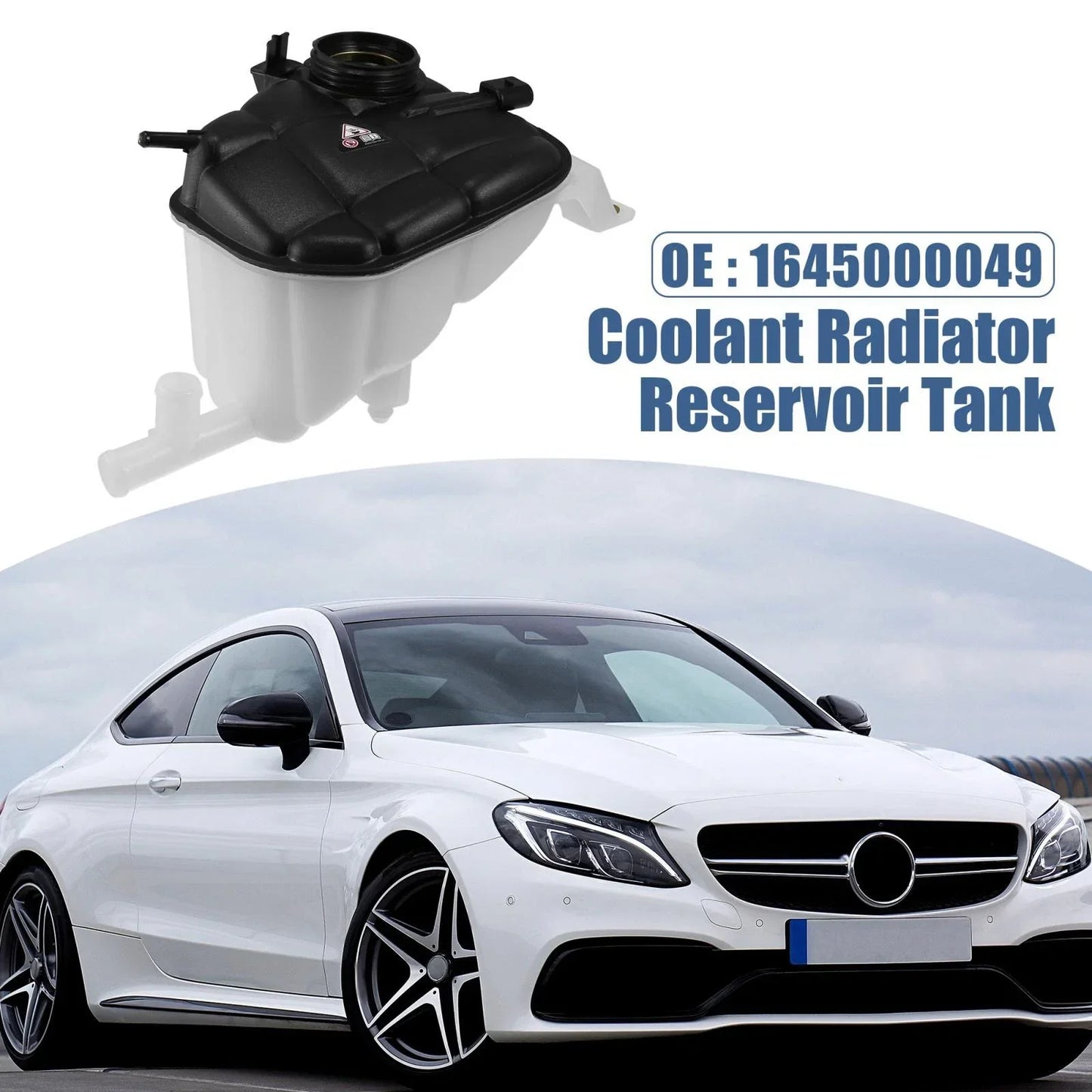 Coolant Radiator Reservoir Tank for Mercedes-Benz GL450 GL550 ML550 (2007-2012)