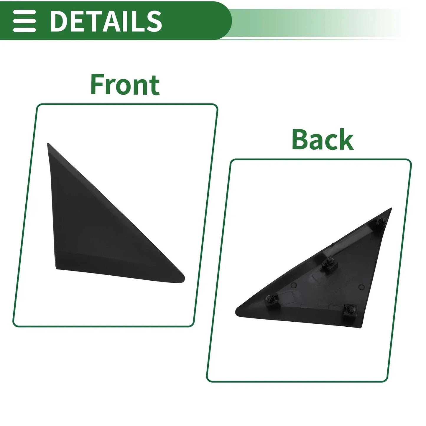 Front Right Pillar Corner Triangle Trim for Mercedes-Benz Sprinter (2007-2018)