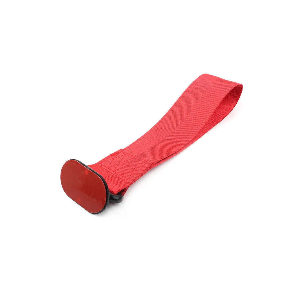 Red Car Tow Towing Strap Belt Rope for Universal Bumper