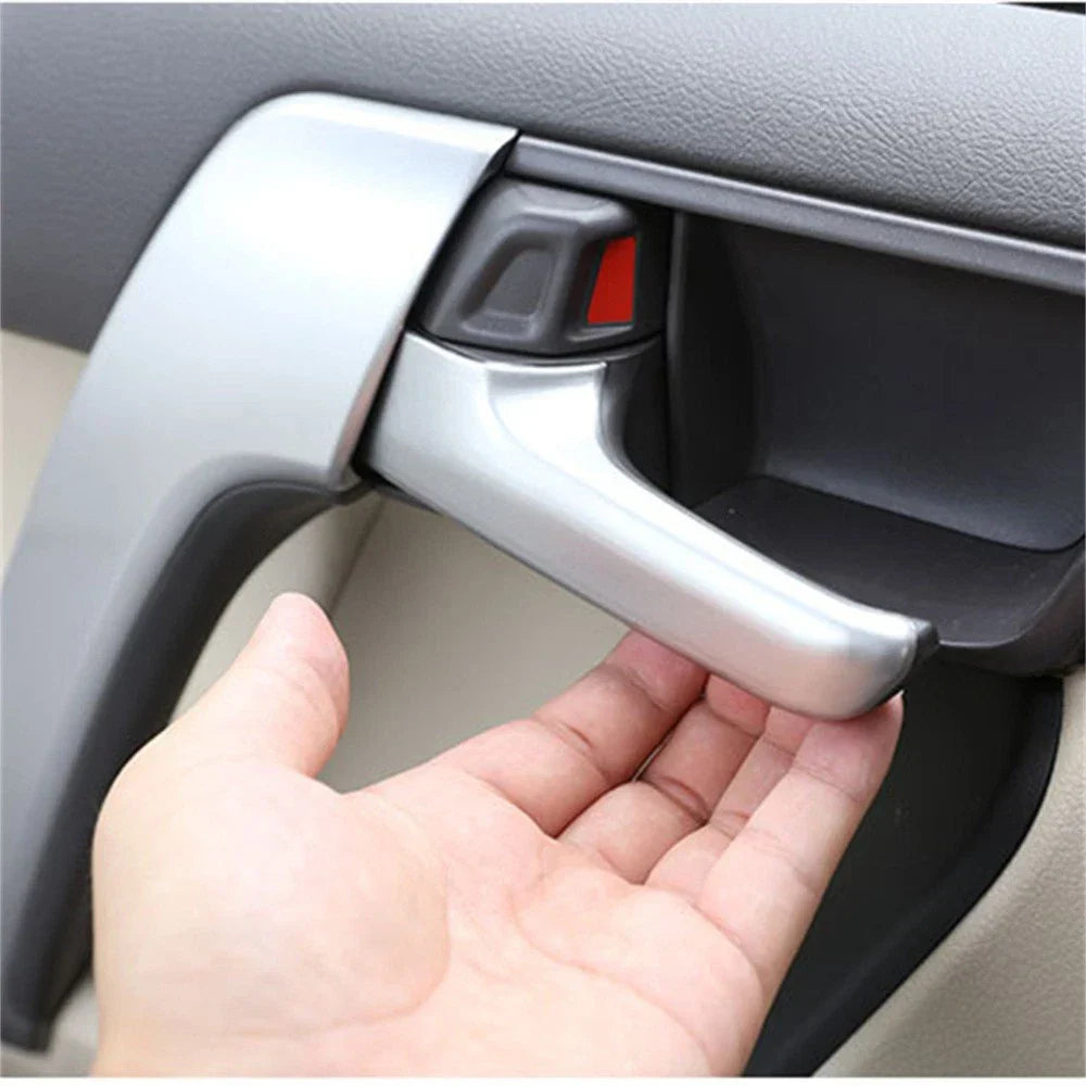 4 Pcs Interior Door Handle Covers for Toyota Land Cruiser 150 Prado (2010-18)