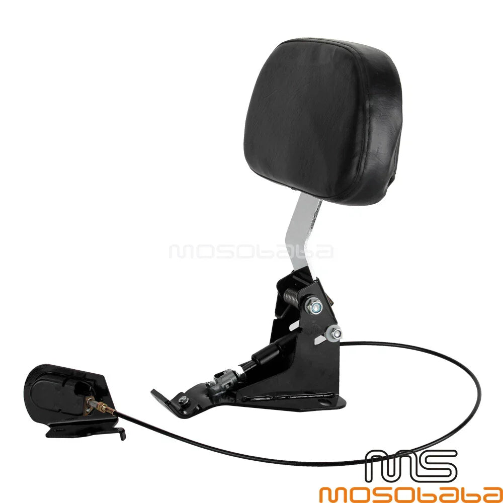 Driver Rider Backrest Pad Mount Kit for Harley Touring Street Glide (2009-2021)