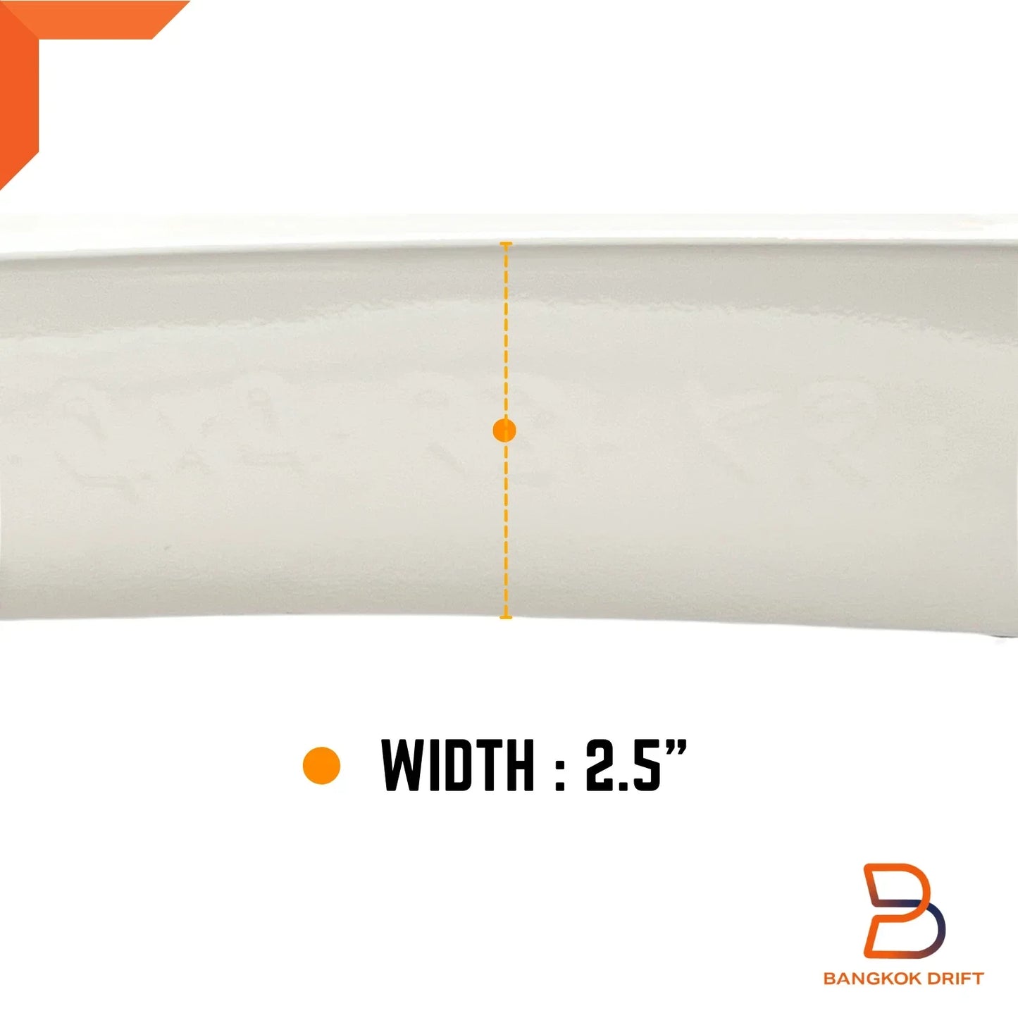 White Fender Flare Arch for Toyota Hilux Ute Vigo MK6 2005-2011 Double Cab