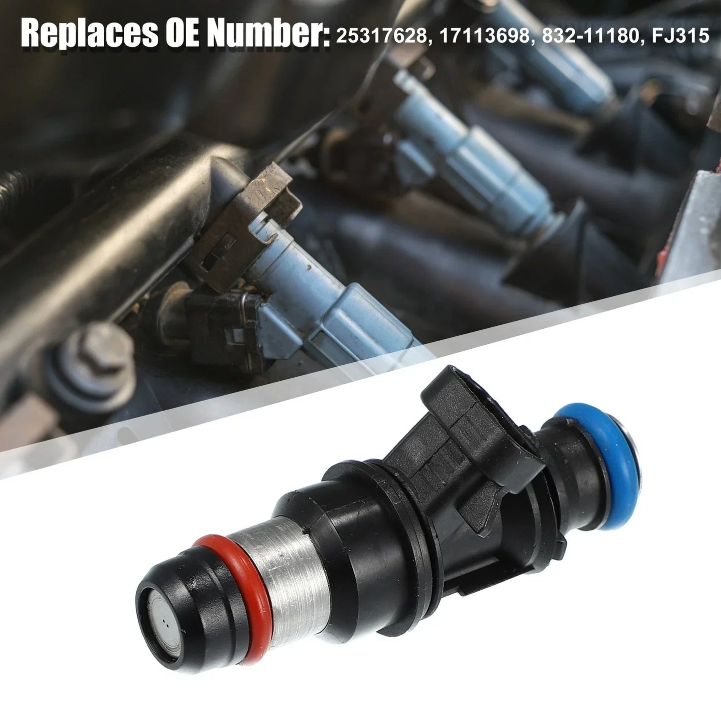 8 x Fuel Injectors for Chevy Silverado 1500 2500 3500 HD 6.0L (2001-2006)