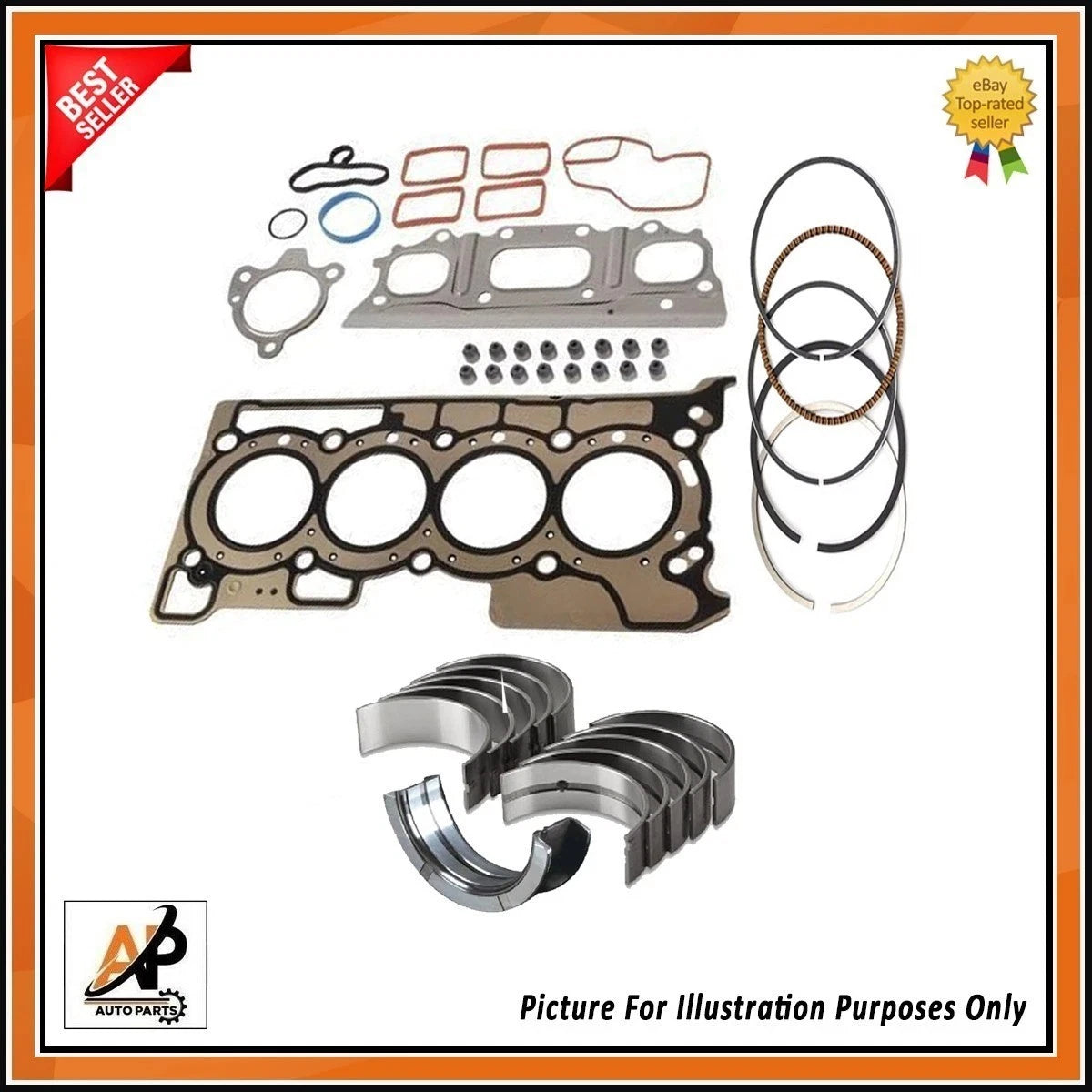 Engine Rebuild Parts Kit for Renault Captur 1.2 Petrol (2015–2022)