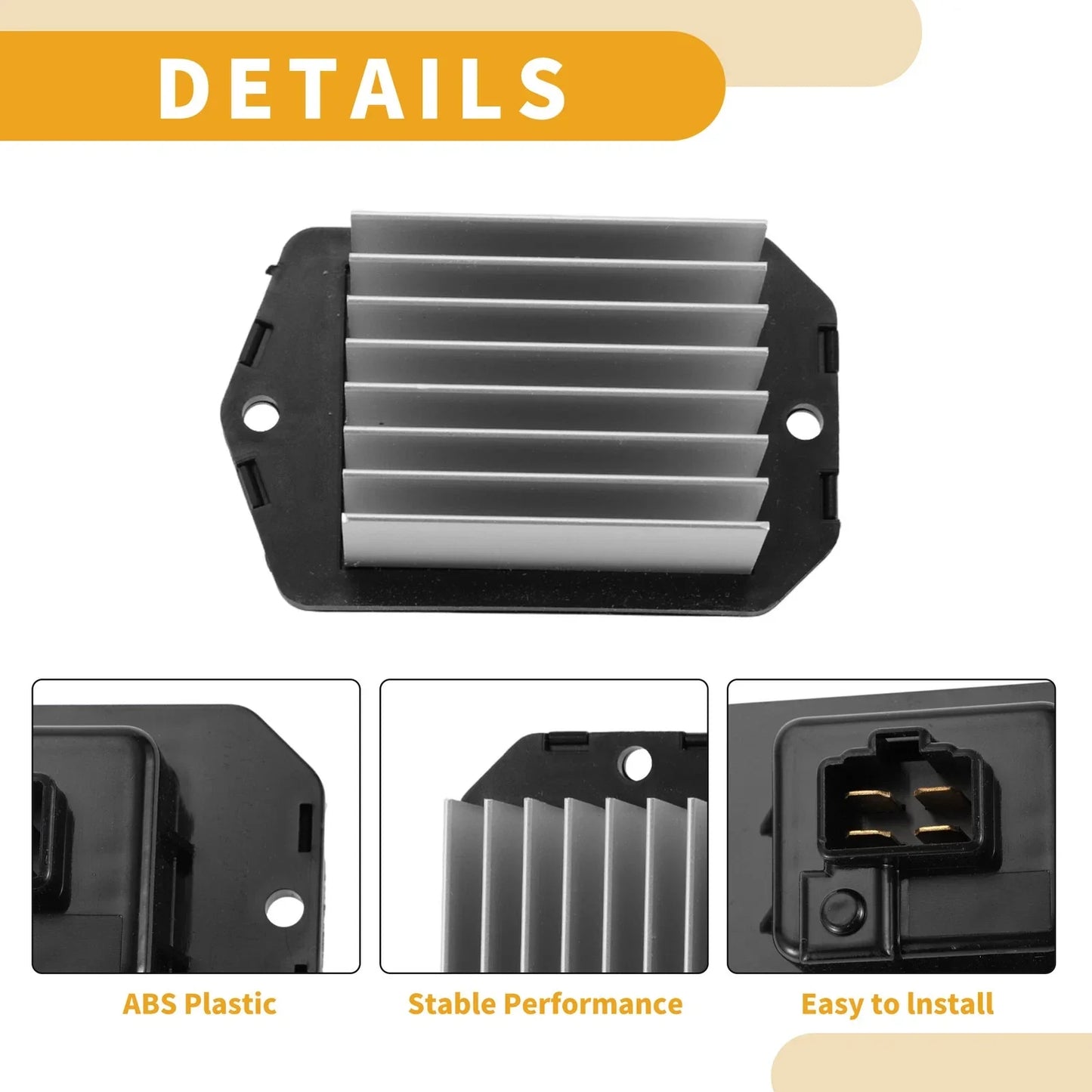 HVAC Blower Motor Resistor for Honda Civic Coupe (2001-2011)