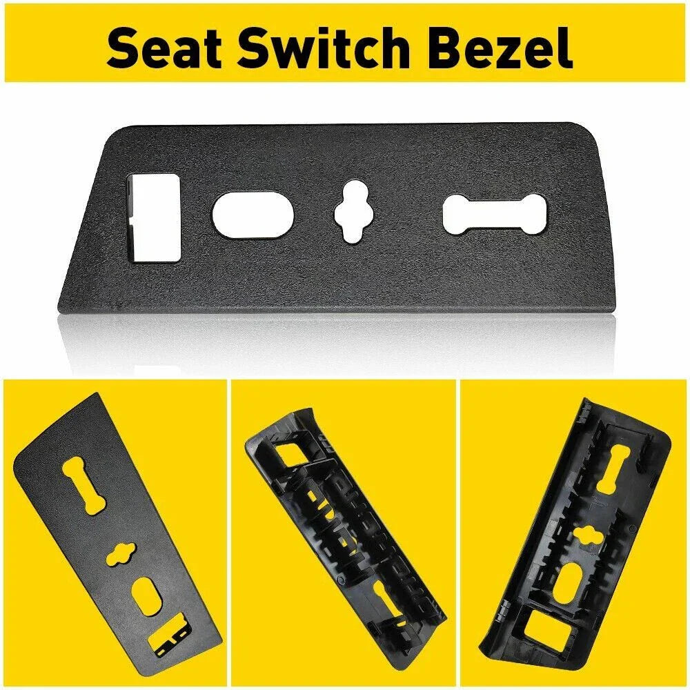 Front Left & Right Seat Switch Bezels for Ford F-150 (2009-2014)