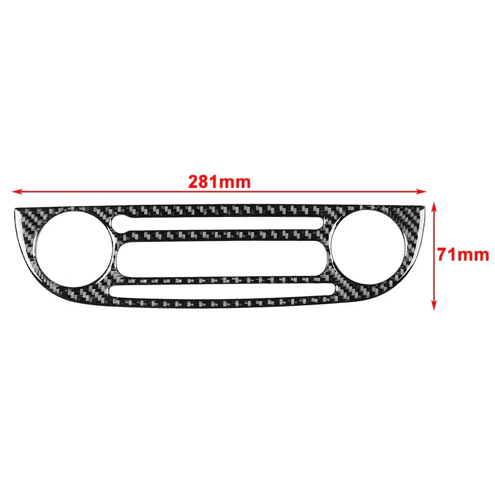 CD Player Control Panel Cover for Fiat 500 (2012-2015)