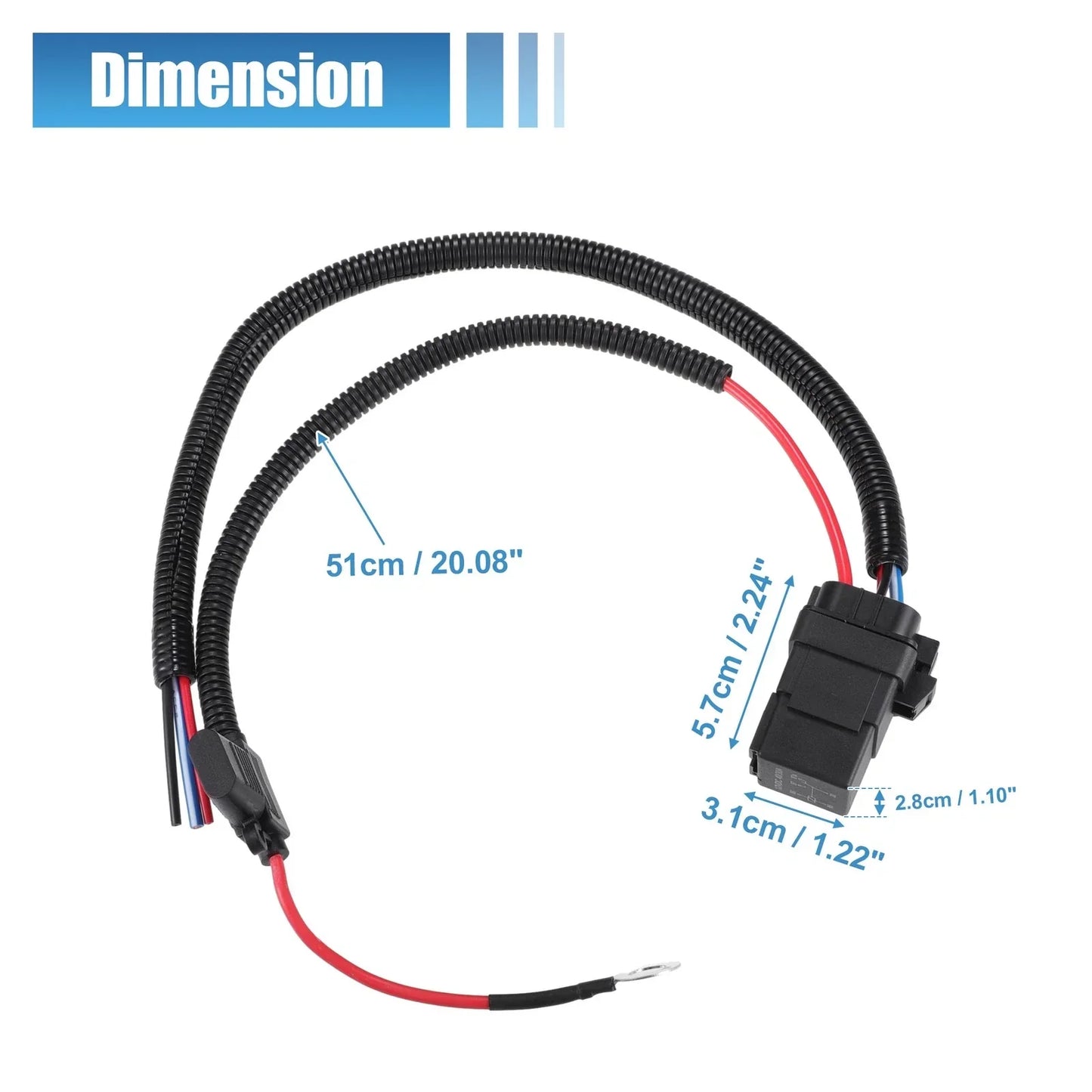 Car Fuel Pump Relay Wiring Set for Chrysler Town & Country (2011)