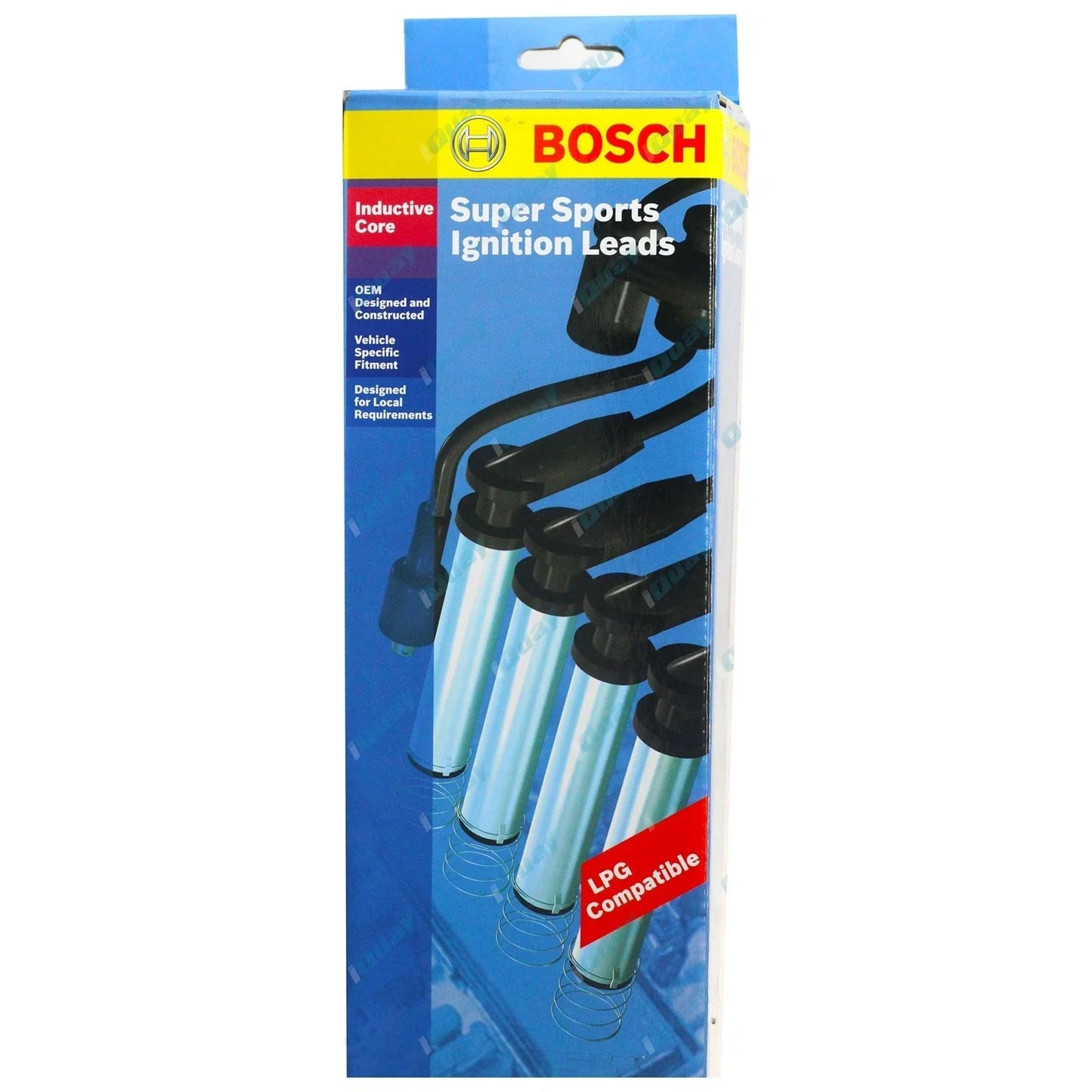 Bosch Super Sports Spark Plug Leads for Hilux 4Runner YN60 2.0L 3Y-C 4cyl 84~85