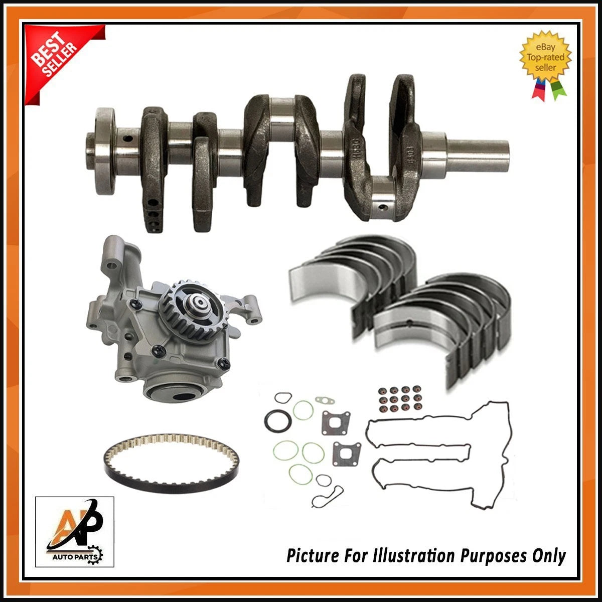 Genuine Crankshaft Rebuild Kit for Ford Focus C-Max 1.0 (2013–2018)