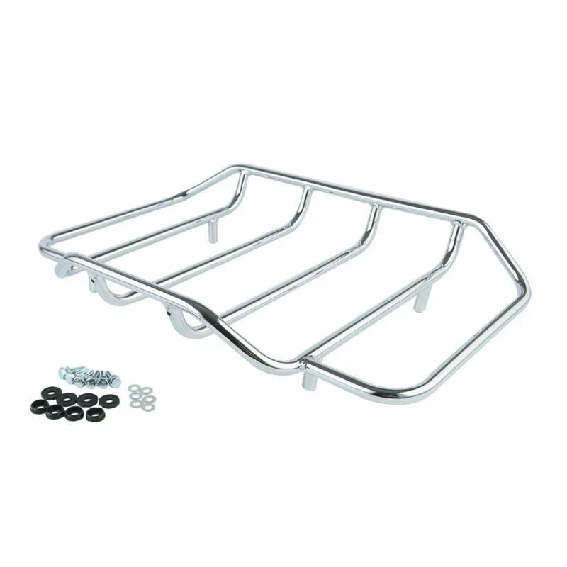 Trunk Solo Mount Rack Plate for Harley Touring Road King (2014-2025)