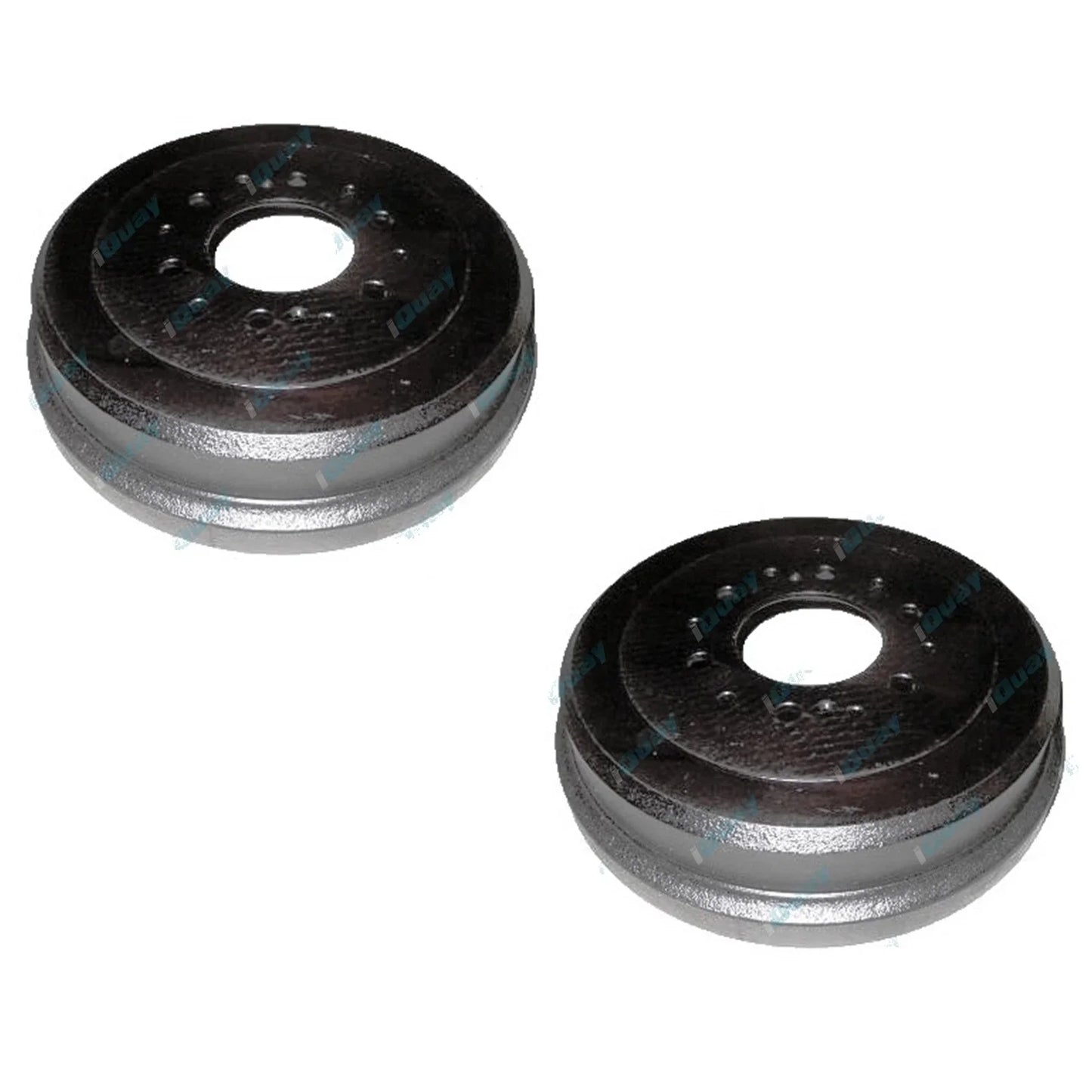 2 Rear Brake Drums for Toyota Hilux YN57 YN58 1983-1988 RWD 4cy